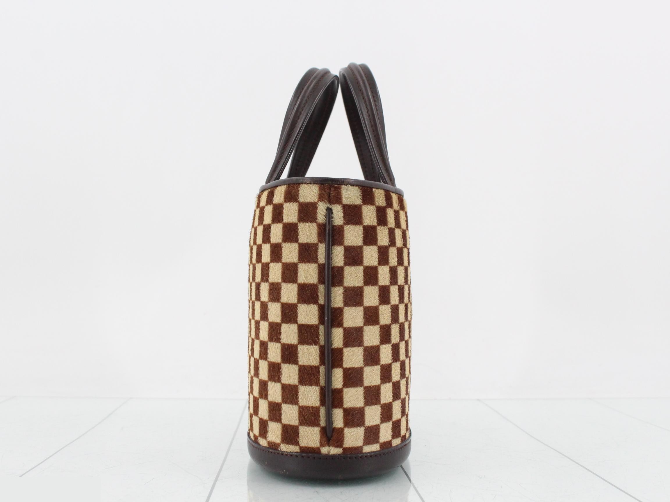 LV M92133 Impala Sauvage Brown Calfskin Handbag — view 3