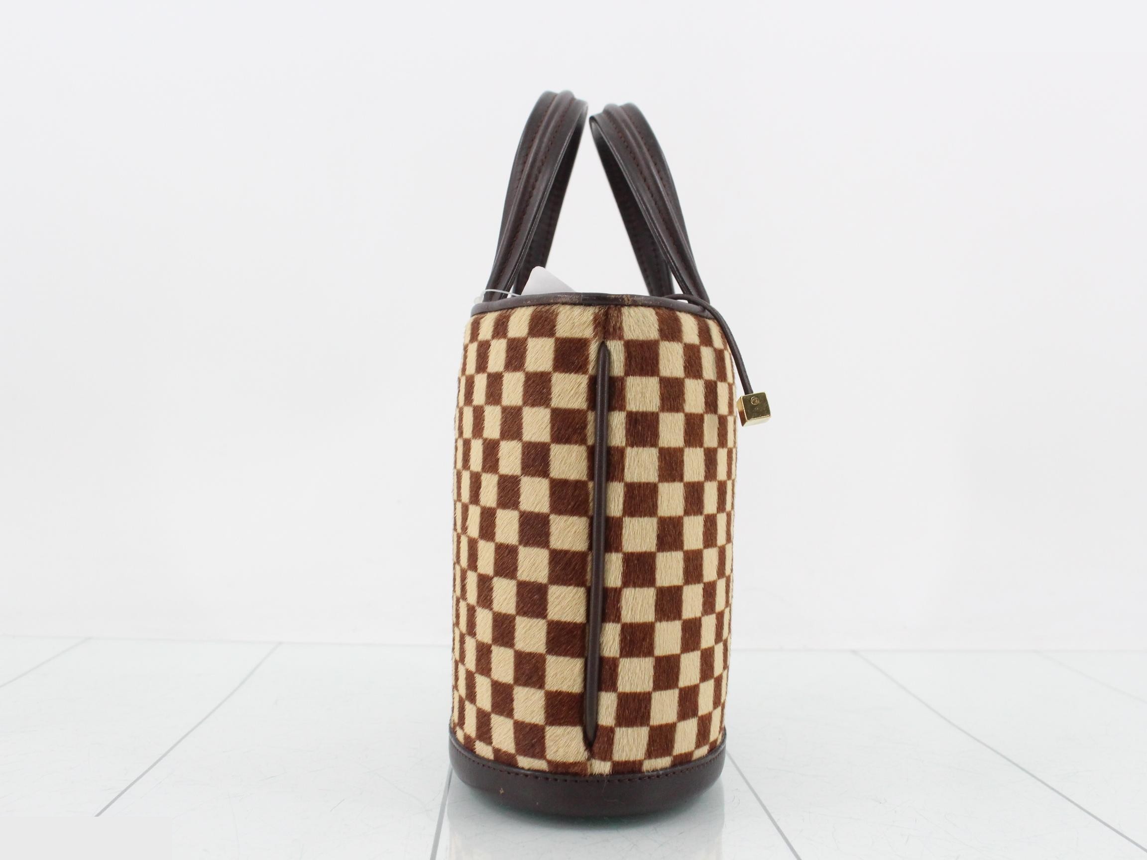 LV M92133 Impala Sauvage Brown Calfskin Handbag — view 4