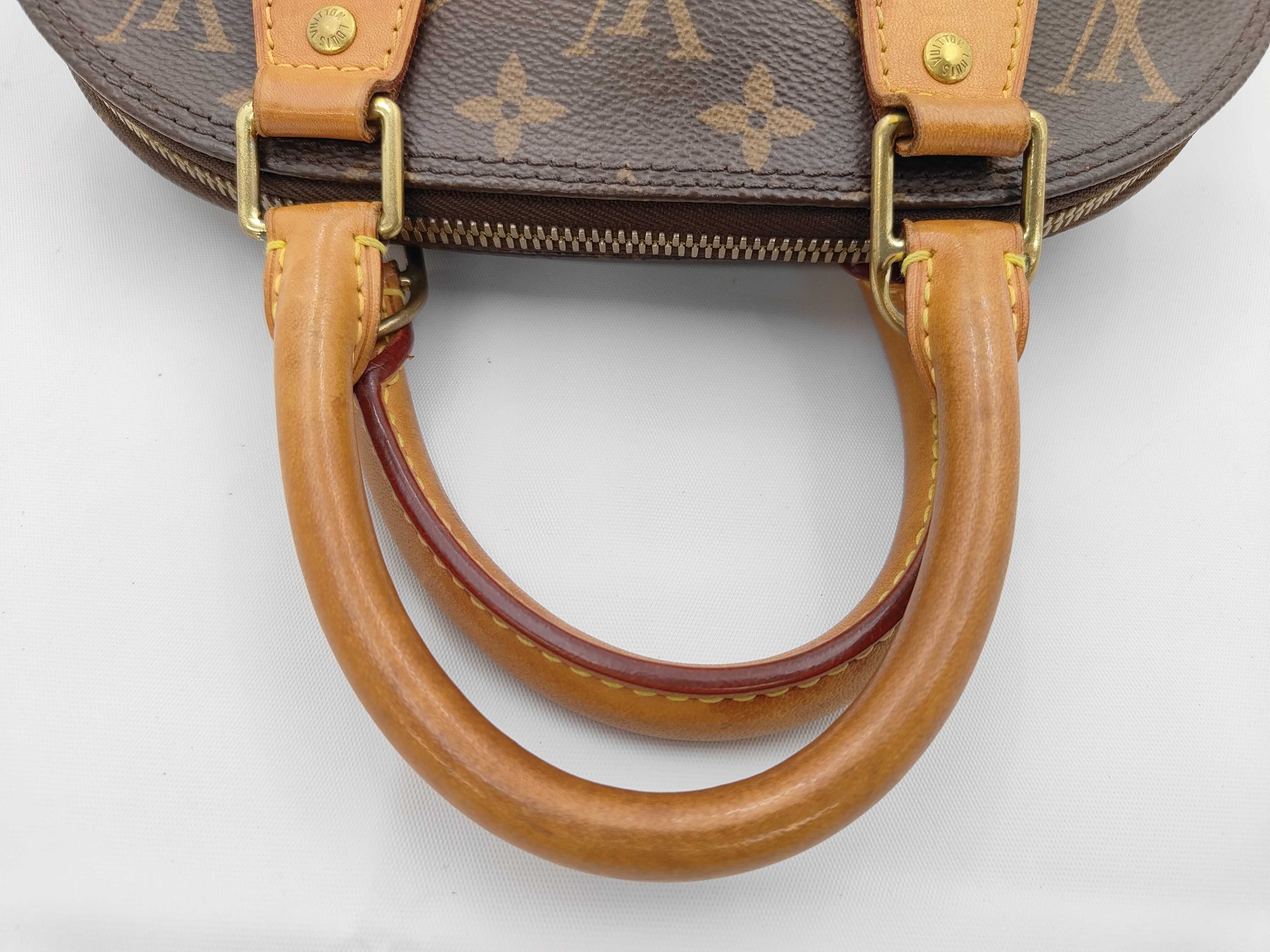 Monogram Alma BB M53152 ML0199 Handbag with Padlock, 2 Keys, and Clochette — view 3