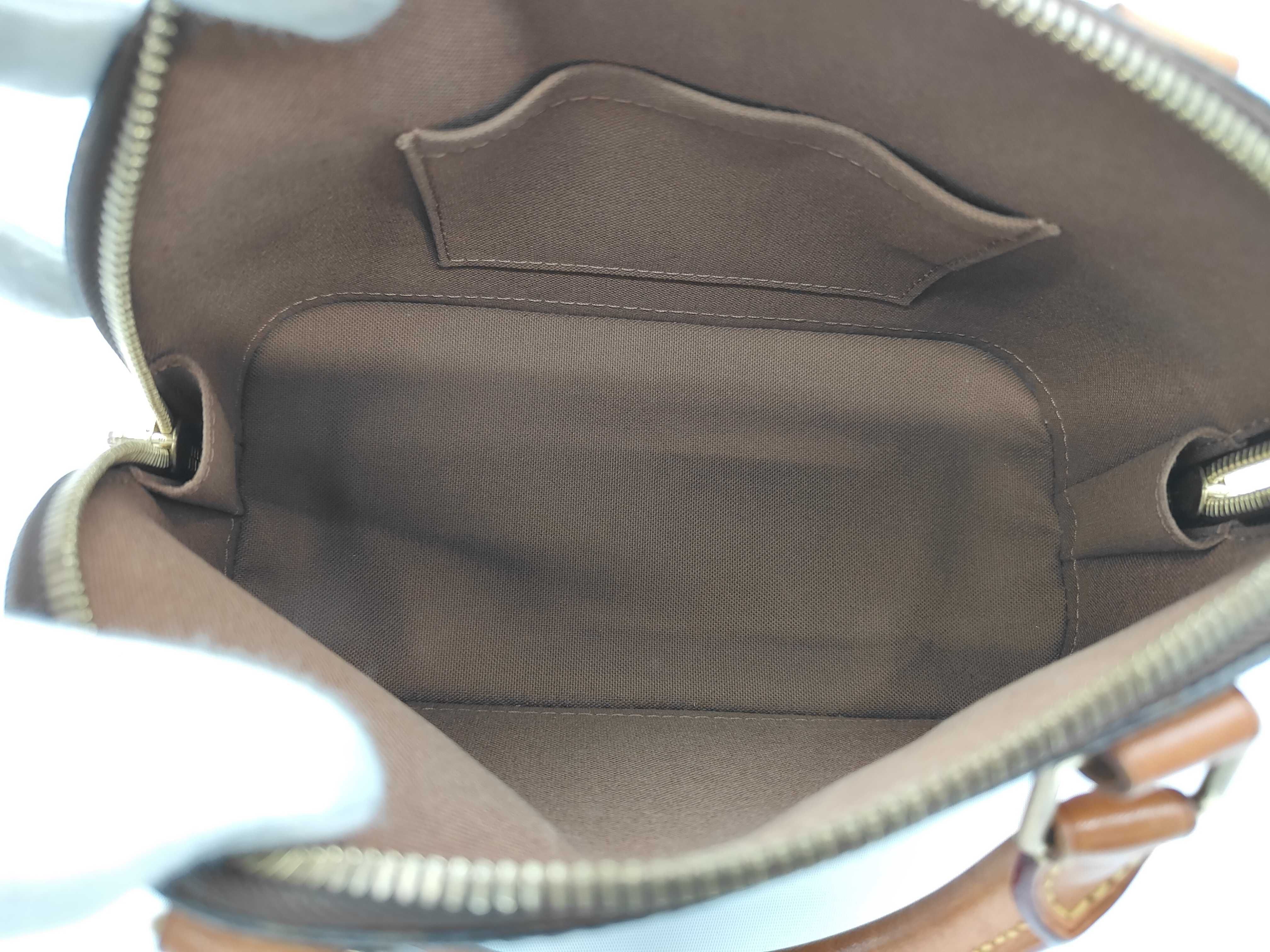 Monogram Alma BB M53152 ML0199 Handbag with Padlock, 2 Keys, and Clochette — view 9