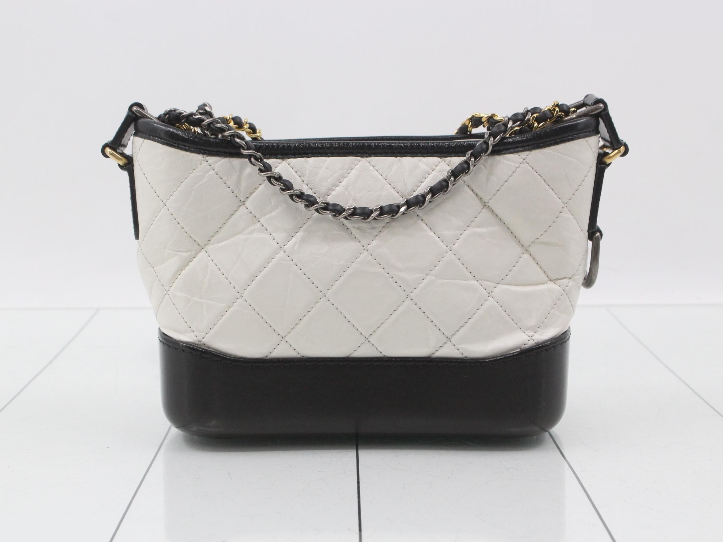 Gabrielle de Chanel Leather Chain Shoulder Bag — view 2