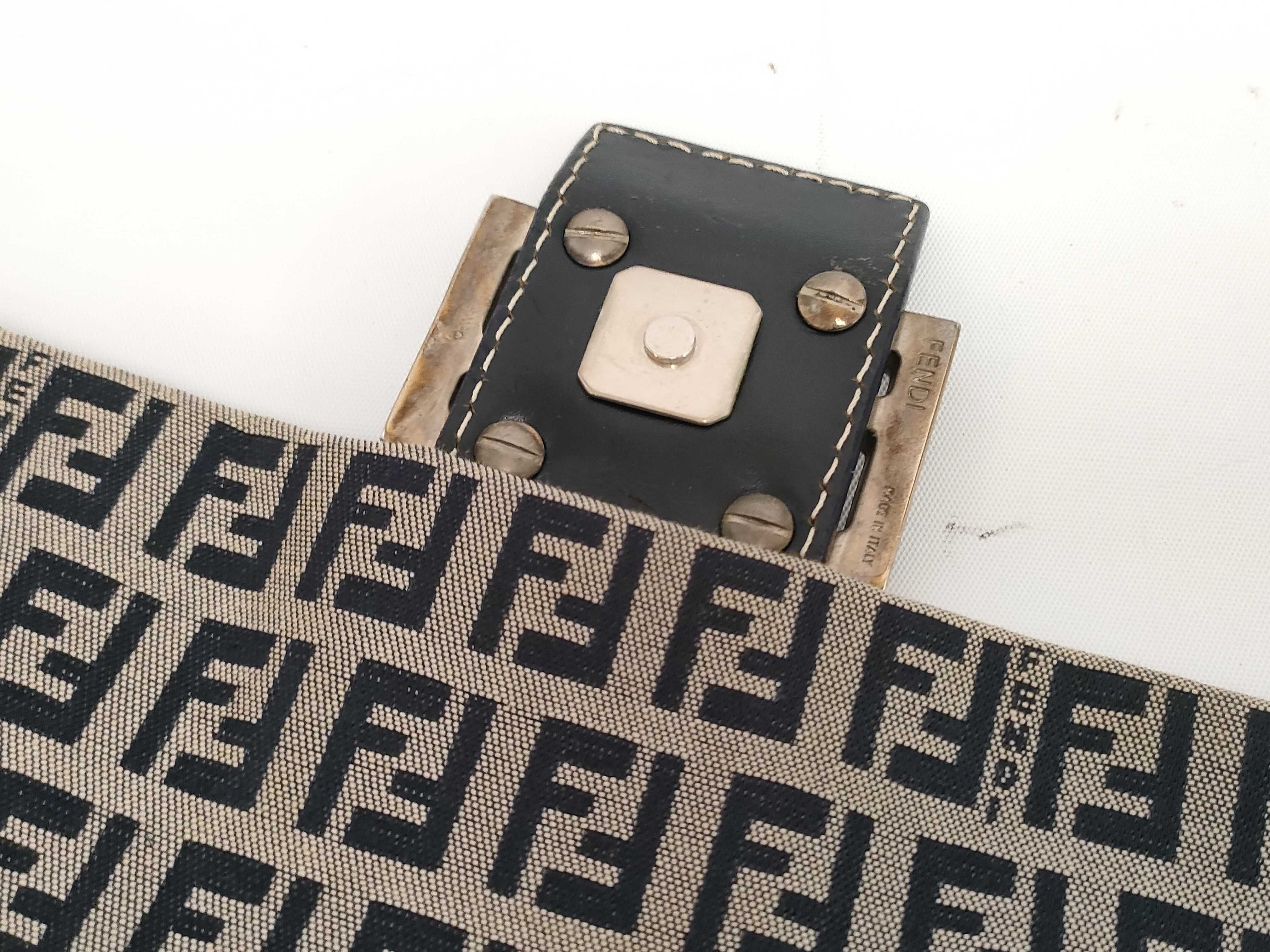Zucca pattern Fendi Mamma Bucket Zucchino One Shoulder Bag — view 12