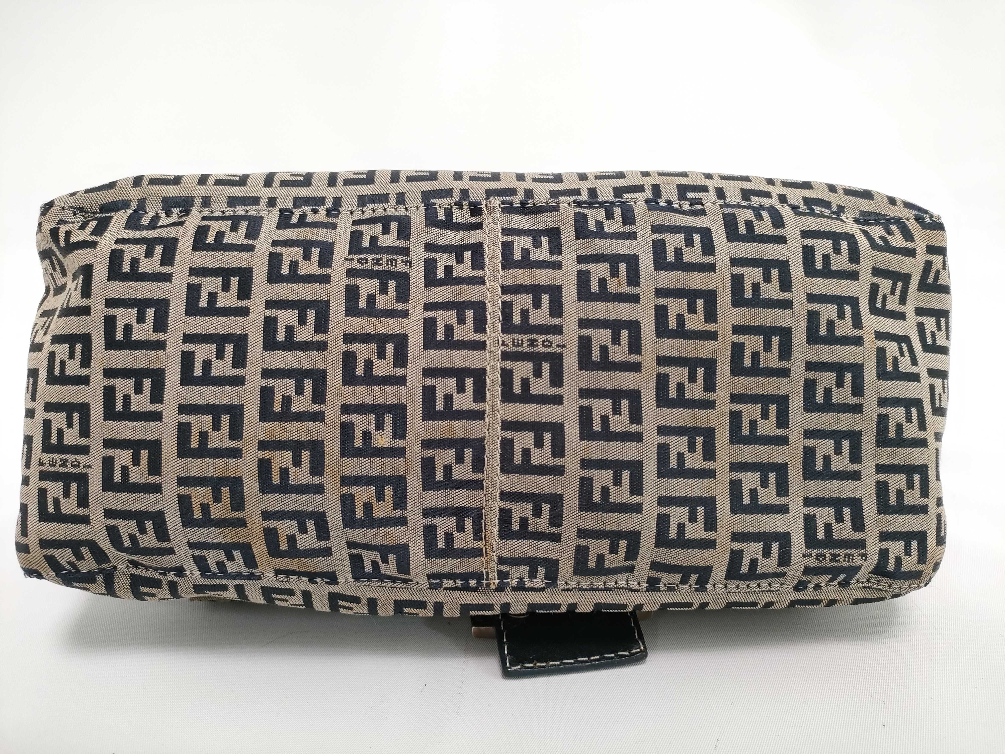 Zucca pattern Fendi Mamma Bucket Zucchino One Shoulder Bag — view 7