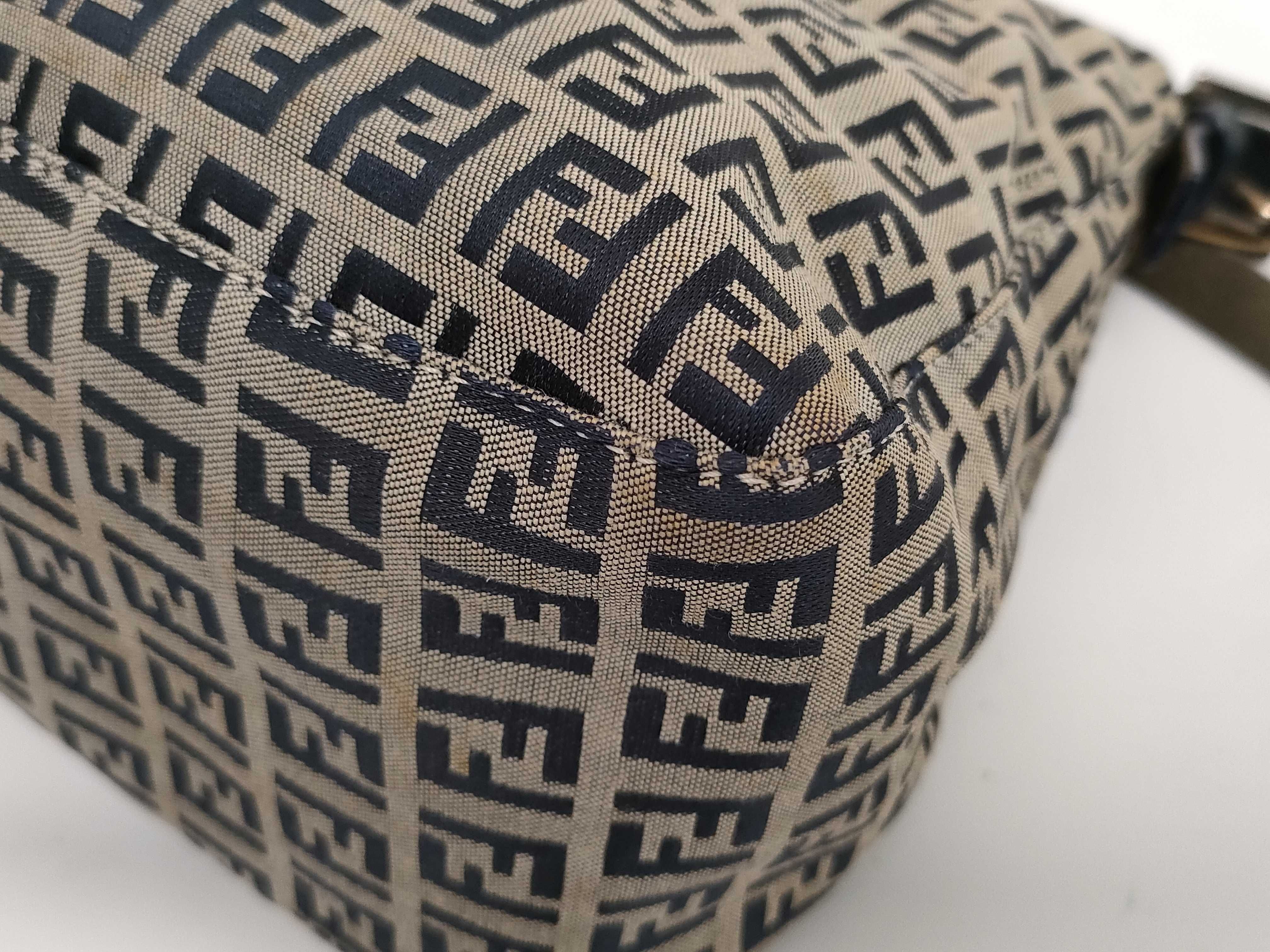 Zucca pattern Fendi Mamma Bucket Zucchino One Shoulder Bag — view 8
