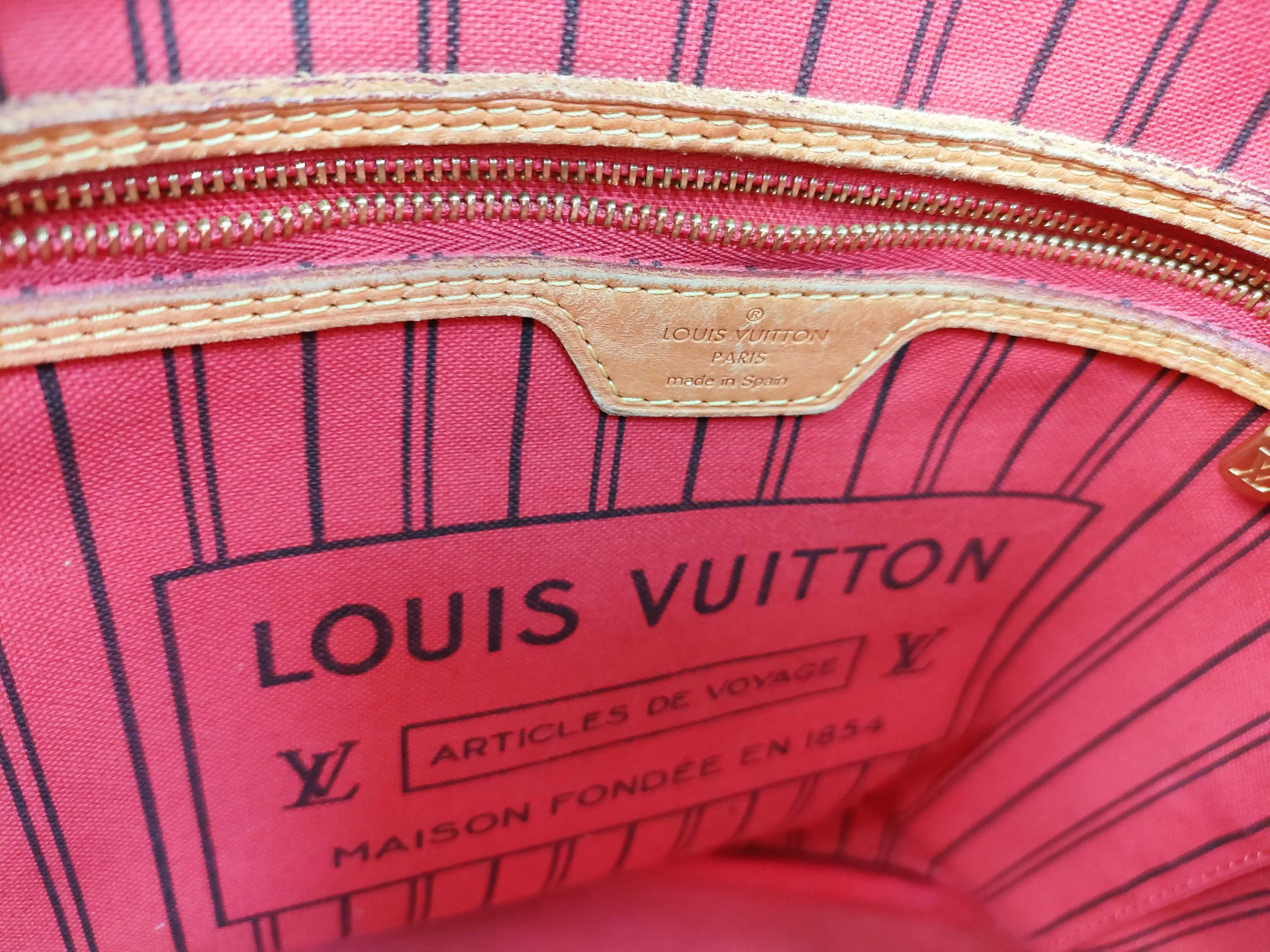 Monogram LV Monogram Neverfull MM M41177 CA0197 Pouch Tote Bag — view 11