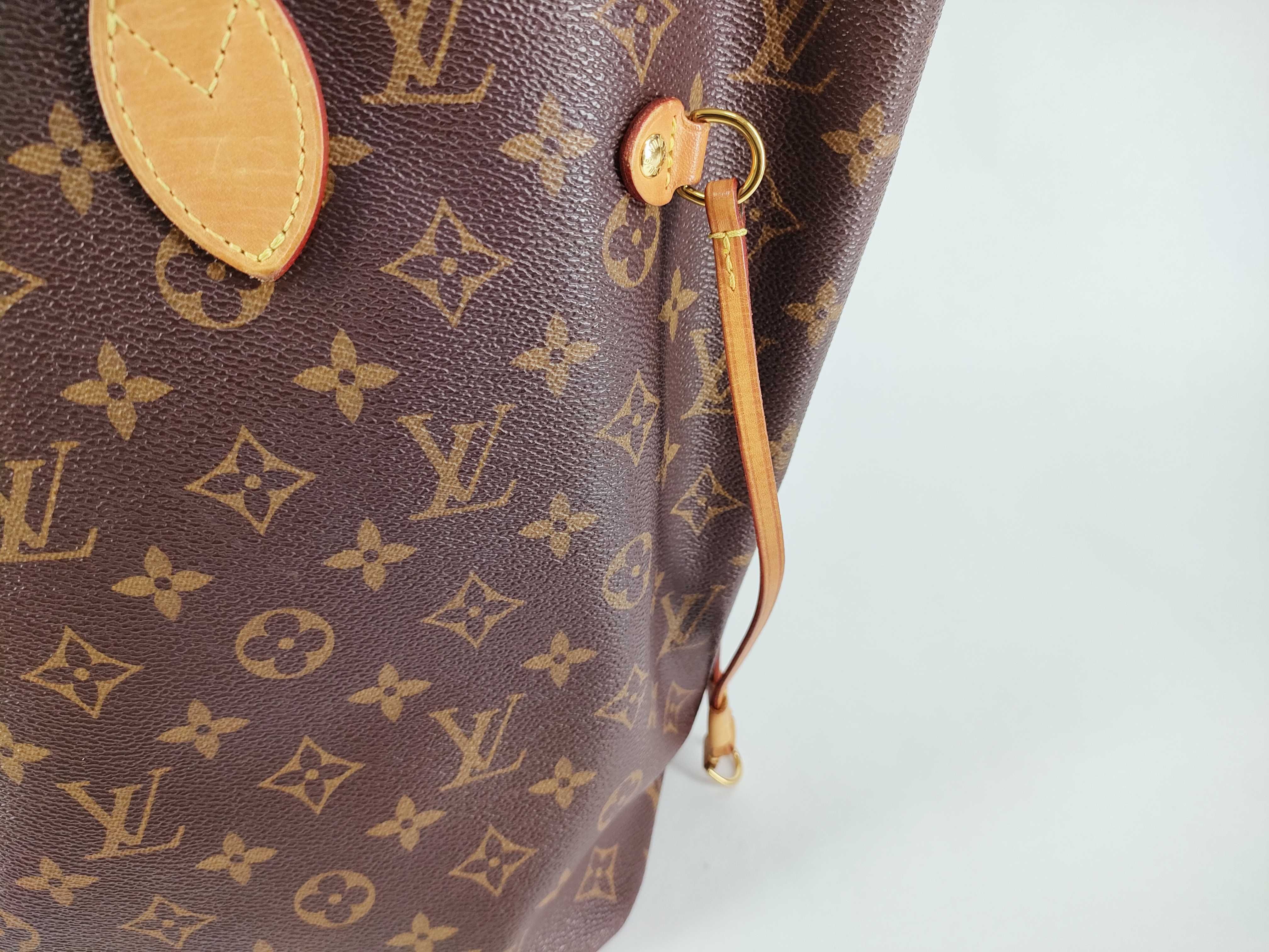 Monogram LV Monogram Neverfull MM M41177 CA0197 Pouch Tote Bag — view 15