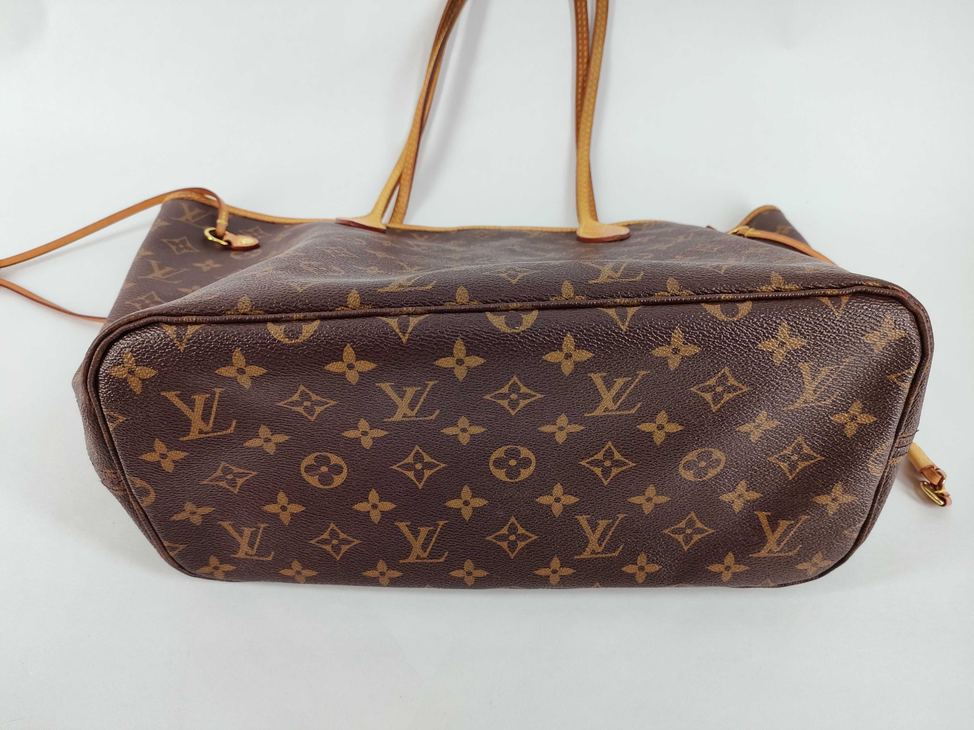 Monogram LV Monogram Neverfull MM M41177 CA0197 Pouch Tote Bag — view 7