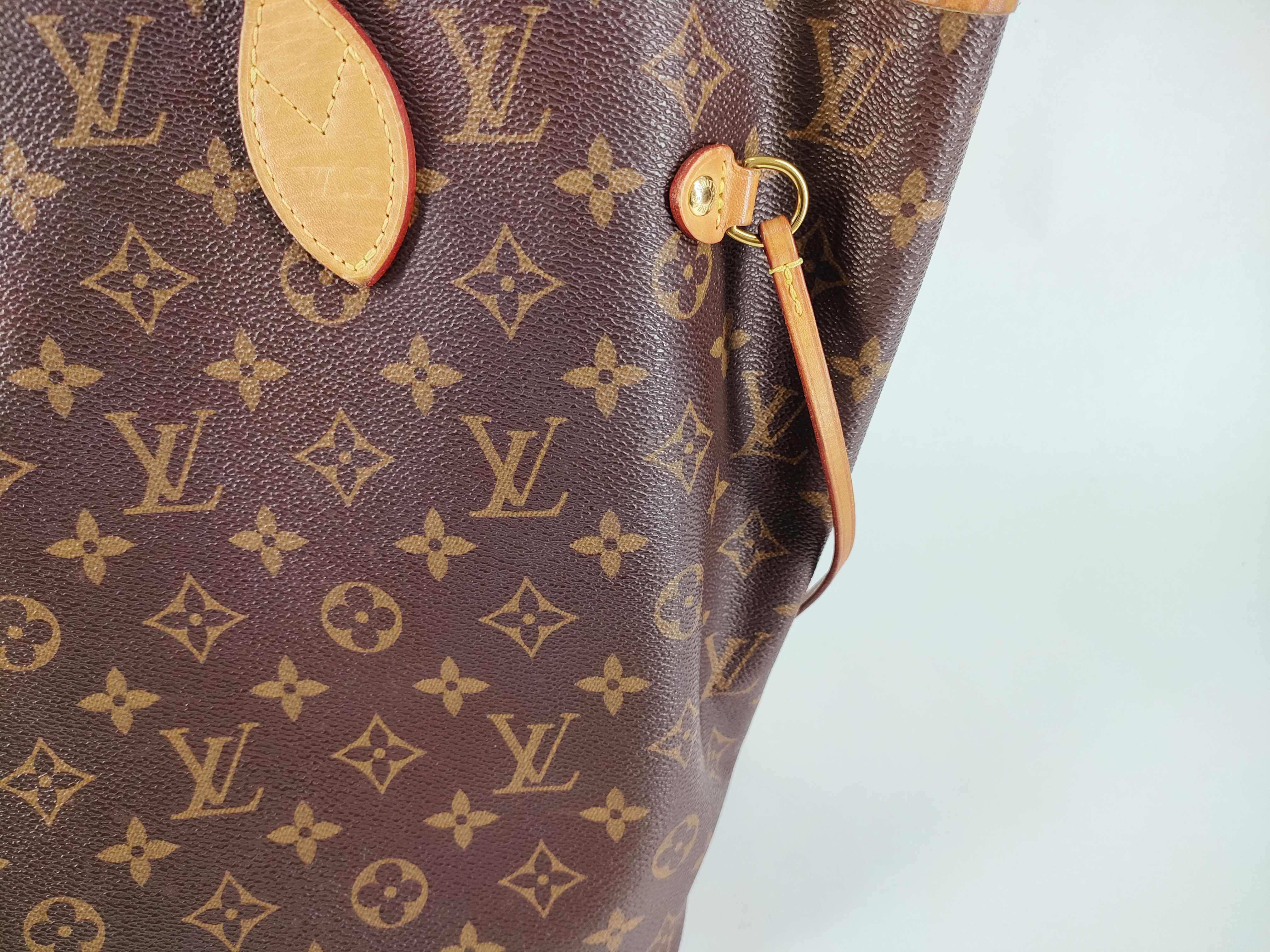 Monogram LV Monogram Neverfull MM M41177 CA0197 Pouch Tote Bag — view 9