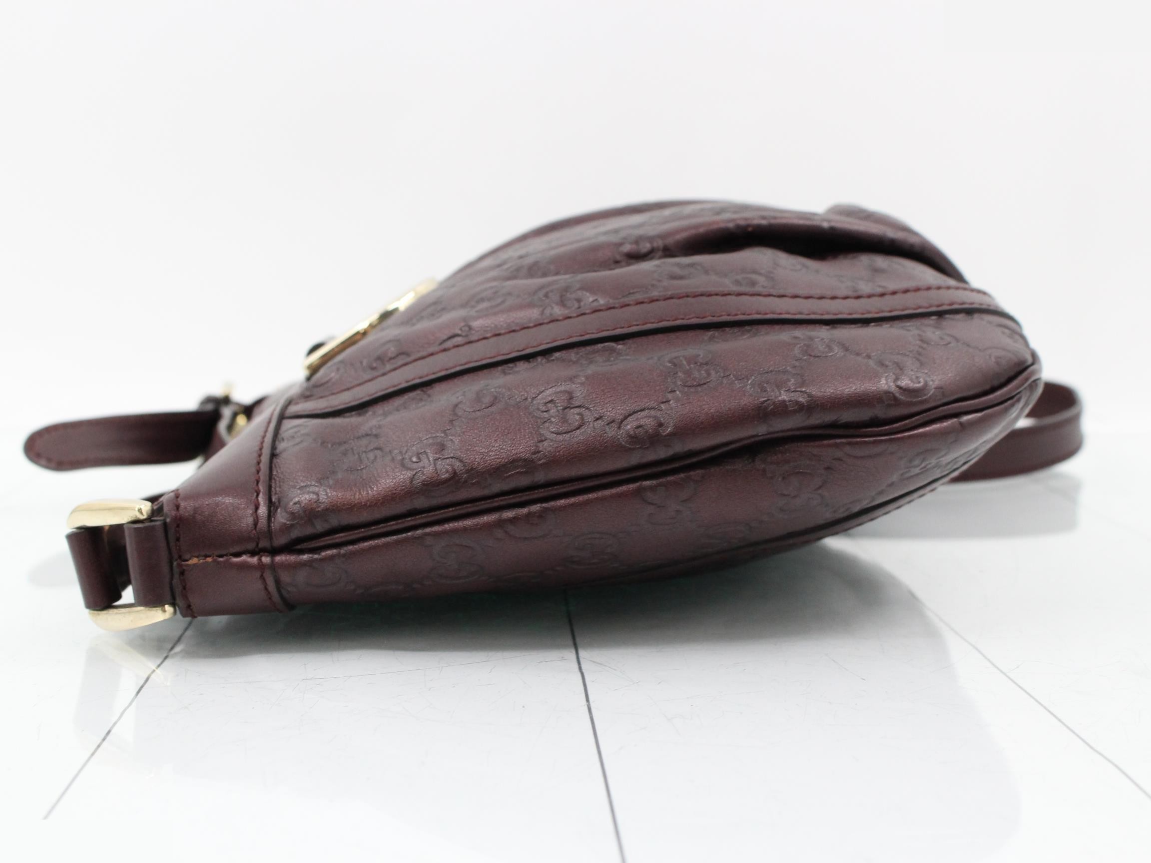 Abby D ring diagonal leather — view 4