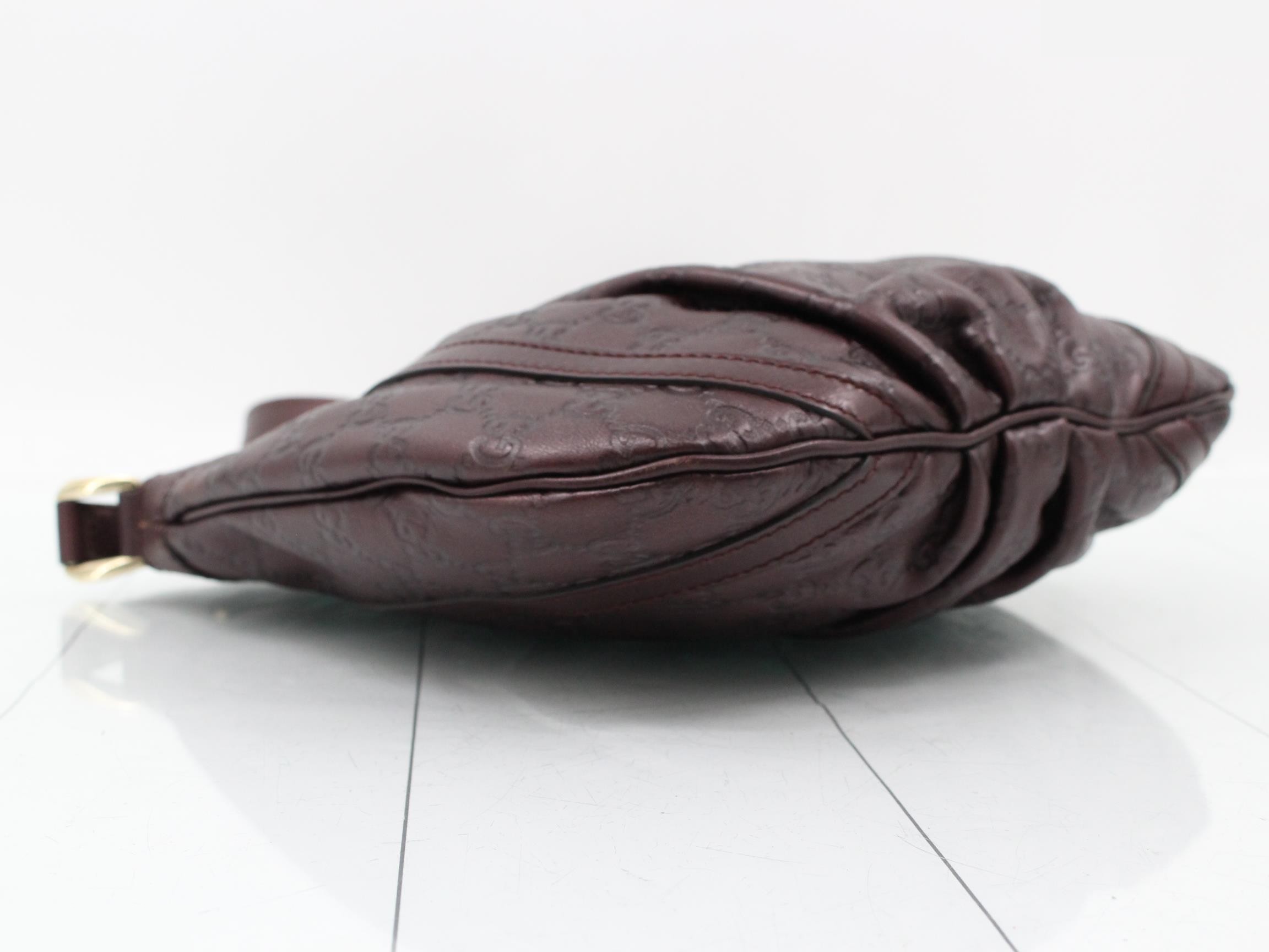 Abby D ring diagonal leather — view 5