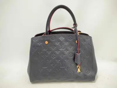 Monogram Empreinte Montaigne MM / Marine Rouge / M42746 / SP1177 Handbag