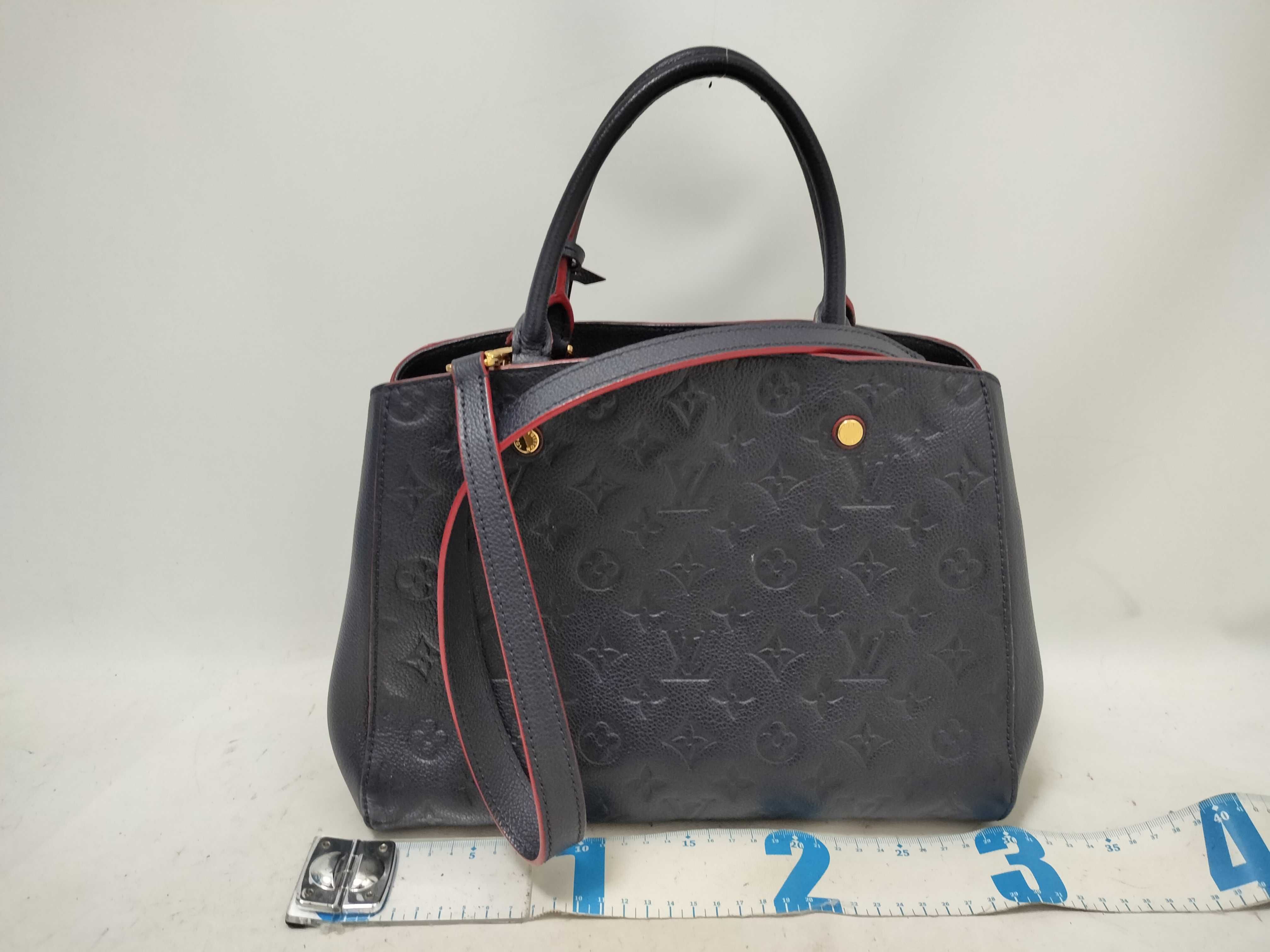 Monogram Empreinte Montaigne MM / Marine Rouge / M42746 / SP1177 Handbag — view 2