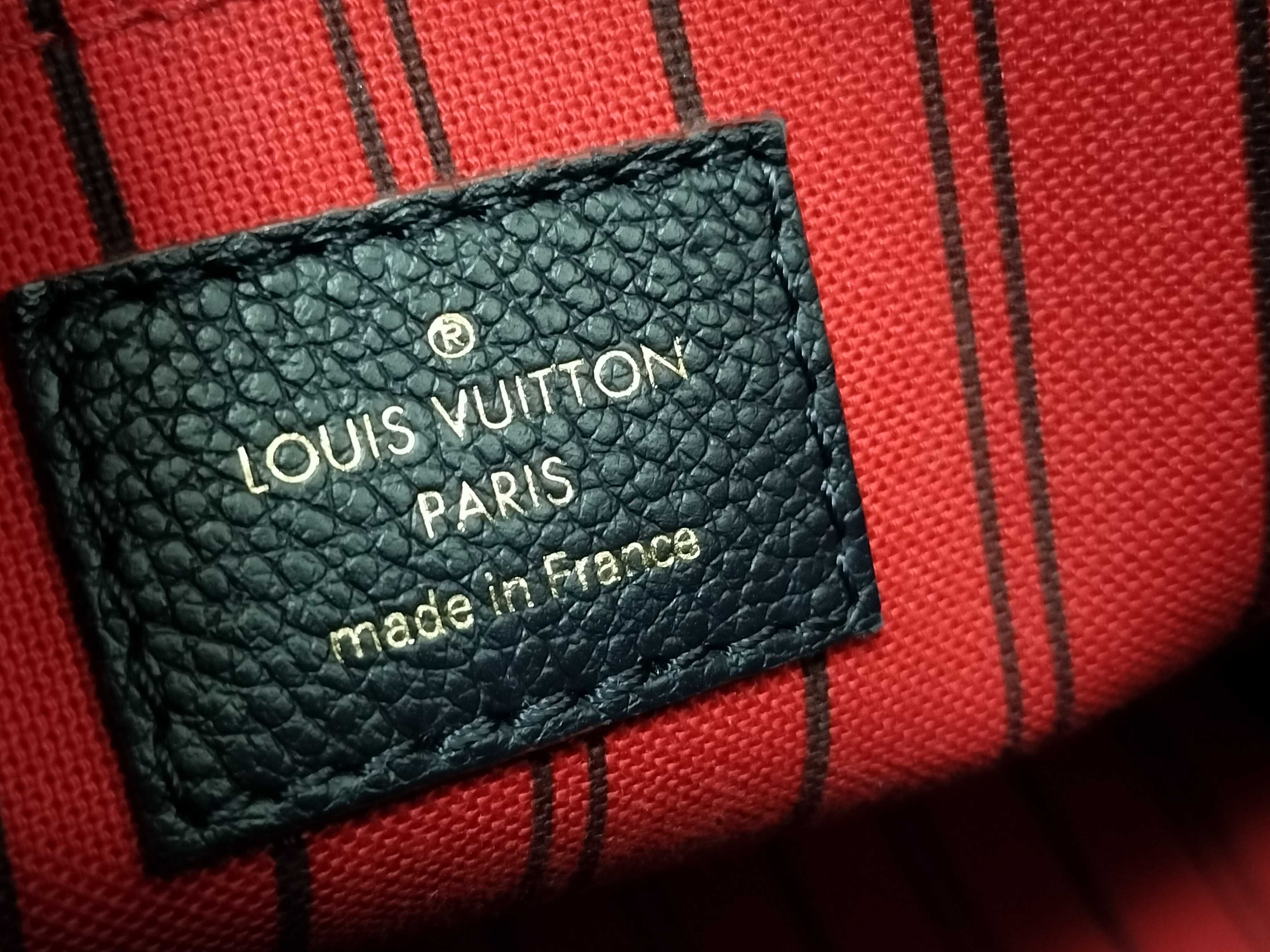 Monogram Empreinte Montaigne MM / Marine Rouge / M42746 / SP1177 Handbag — view 12