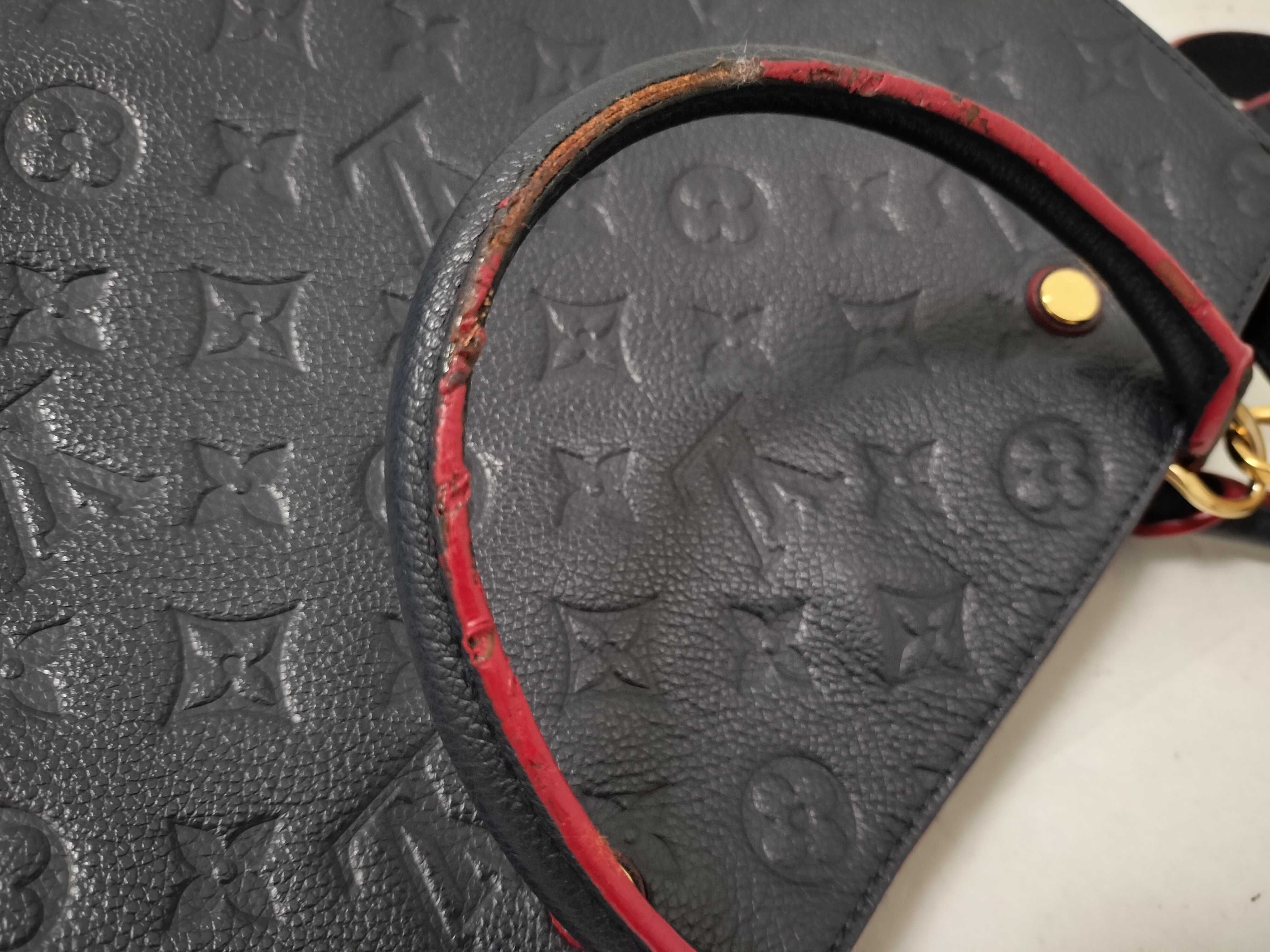 Monogram Empreinte Montaigne MM / Marine Rouge / M42746 / SP1177 Handbag — view 14