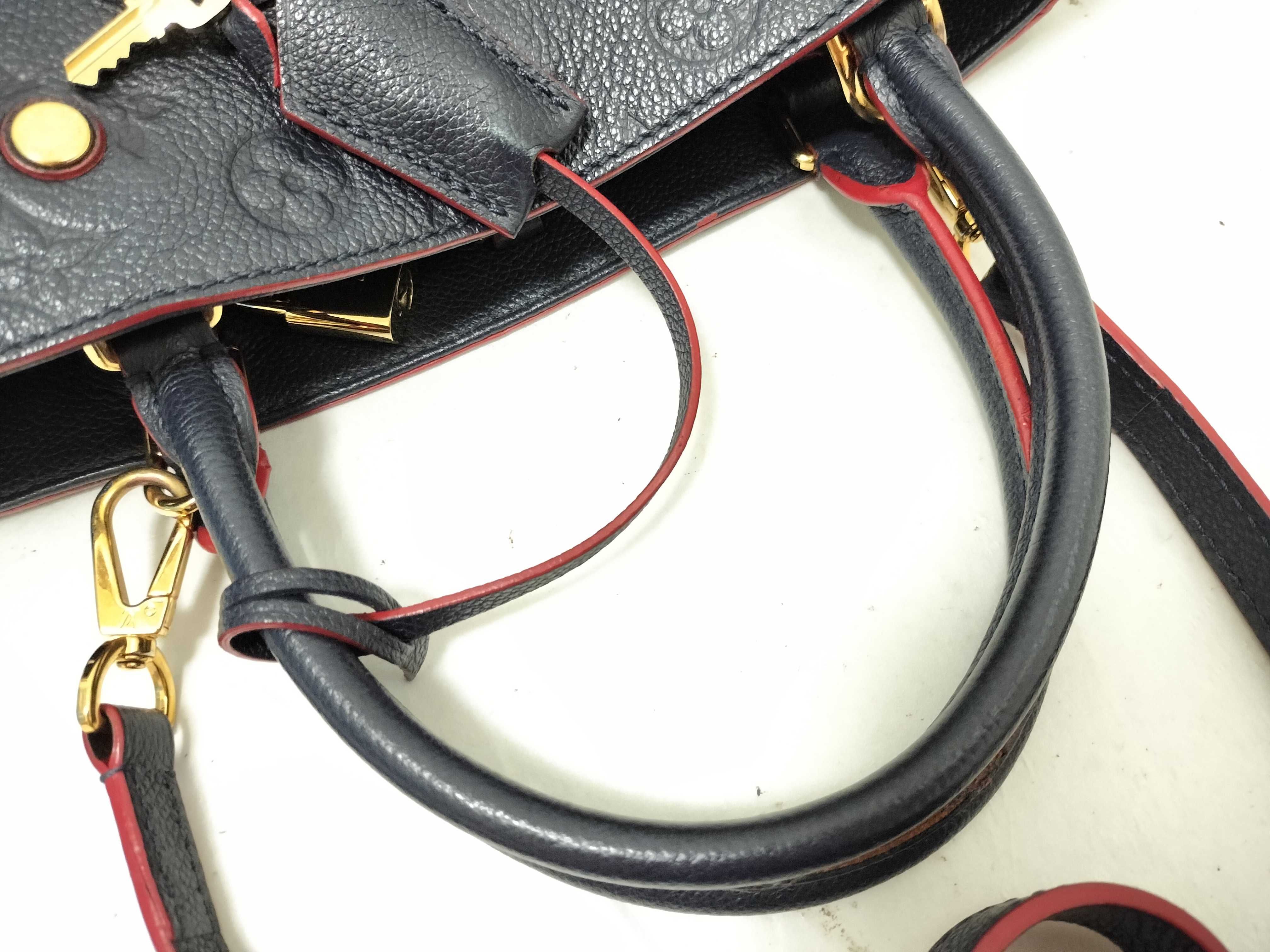 Monogram Empreinte Montaigne MM / Marine Rouge / M42746 / SP1177 Handbag — view 3