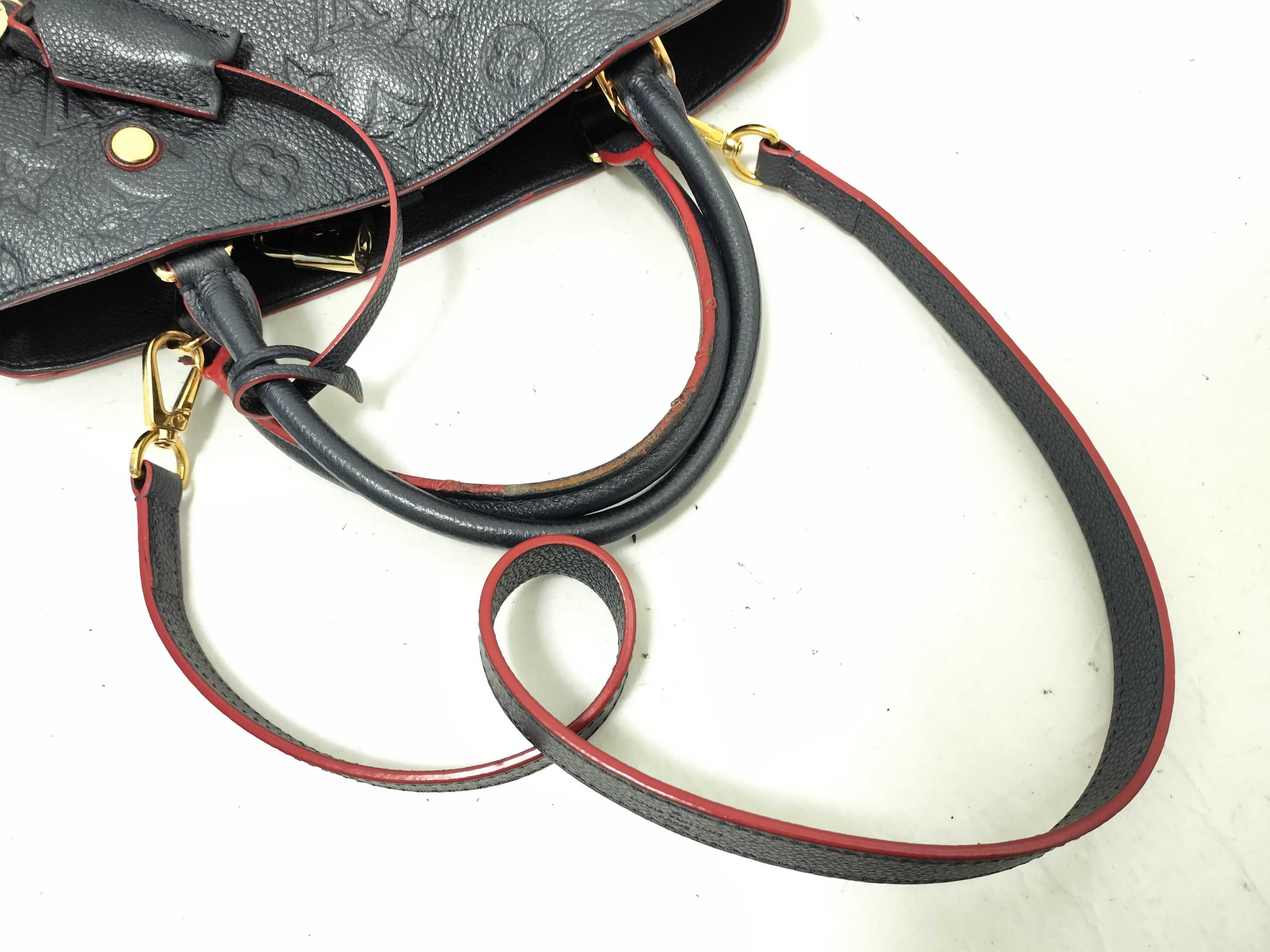 Monogram Empreinte Montaigne MM / Marine Rouge / M42746 / SP1177 Handbag — view 6