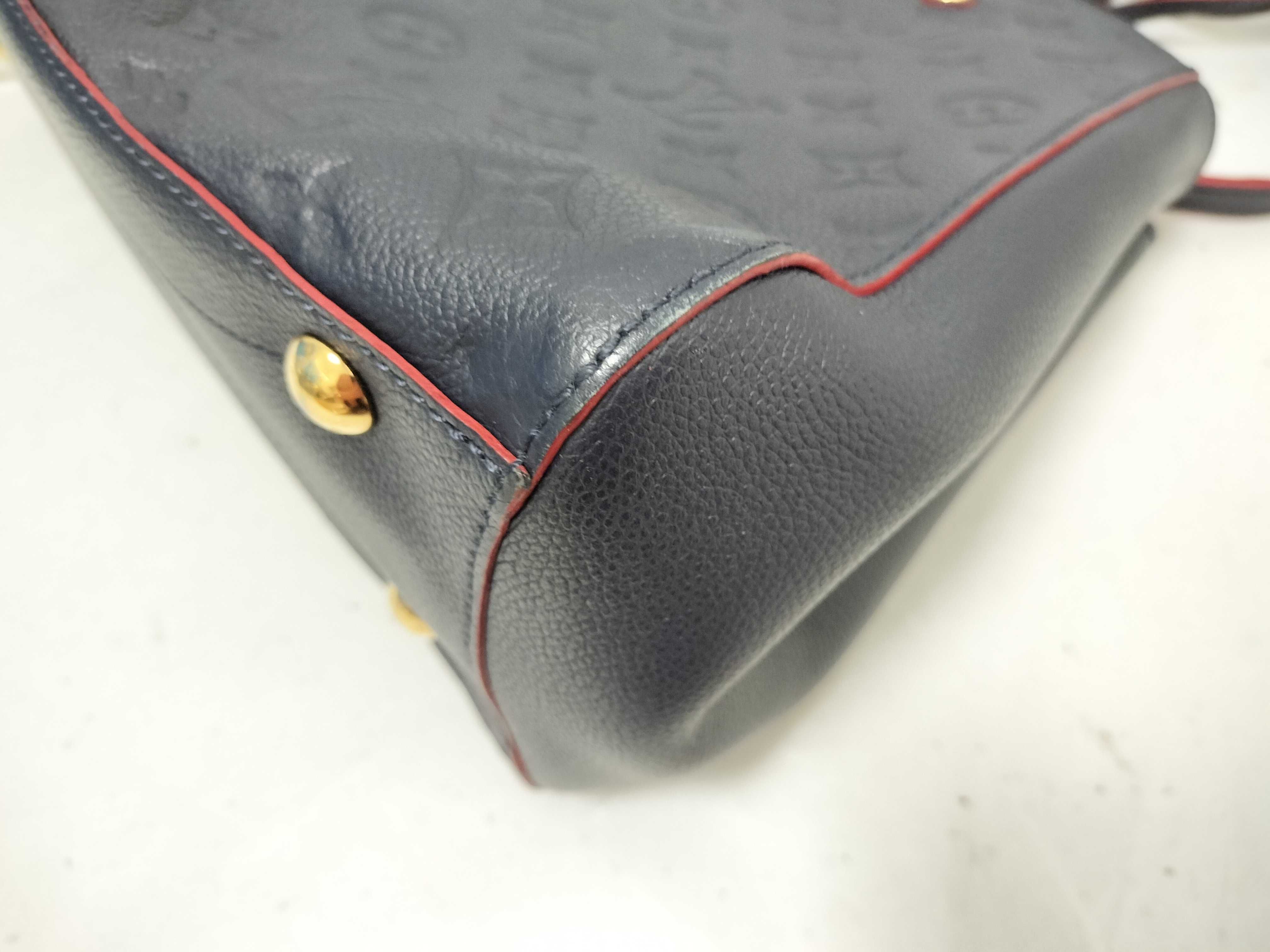Monogram Empreinte Montaigne MM / Marine Rouge / M42746 / SP1177 Handbag — view 7