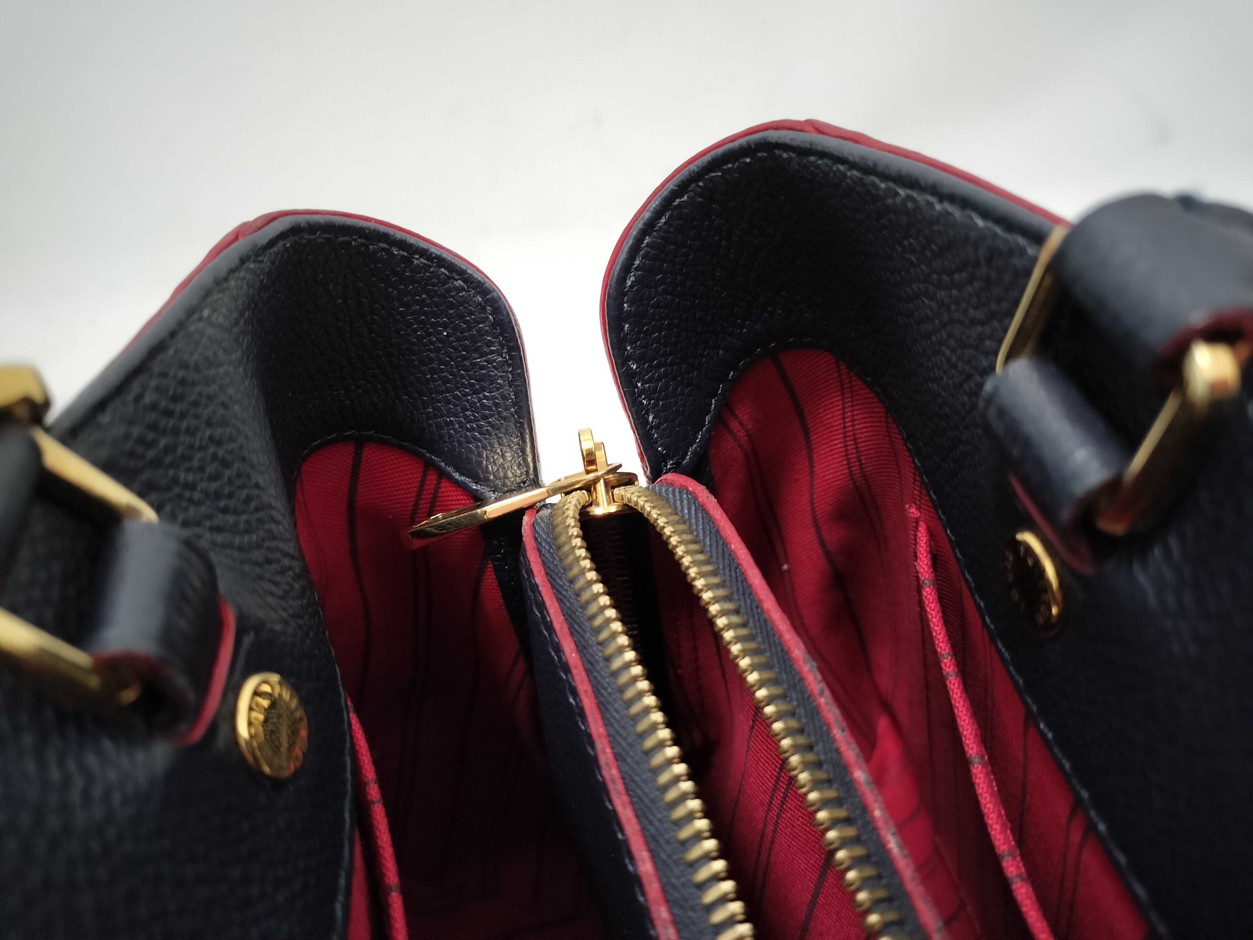 Monogram Empreinte Montaigne MM / Marine Rouge / M42746 / SP1177 Handbag — view 9