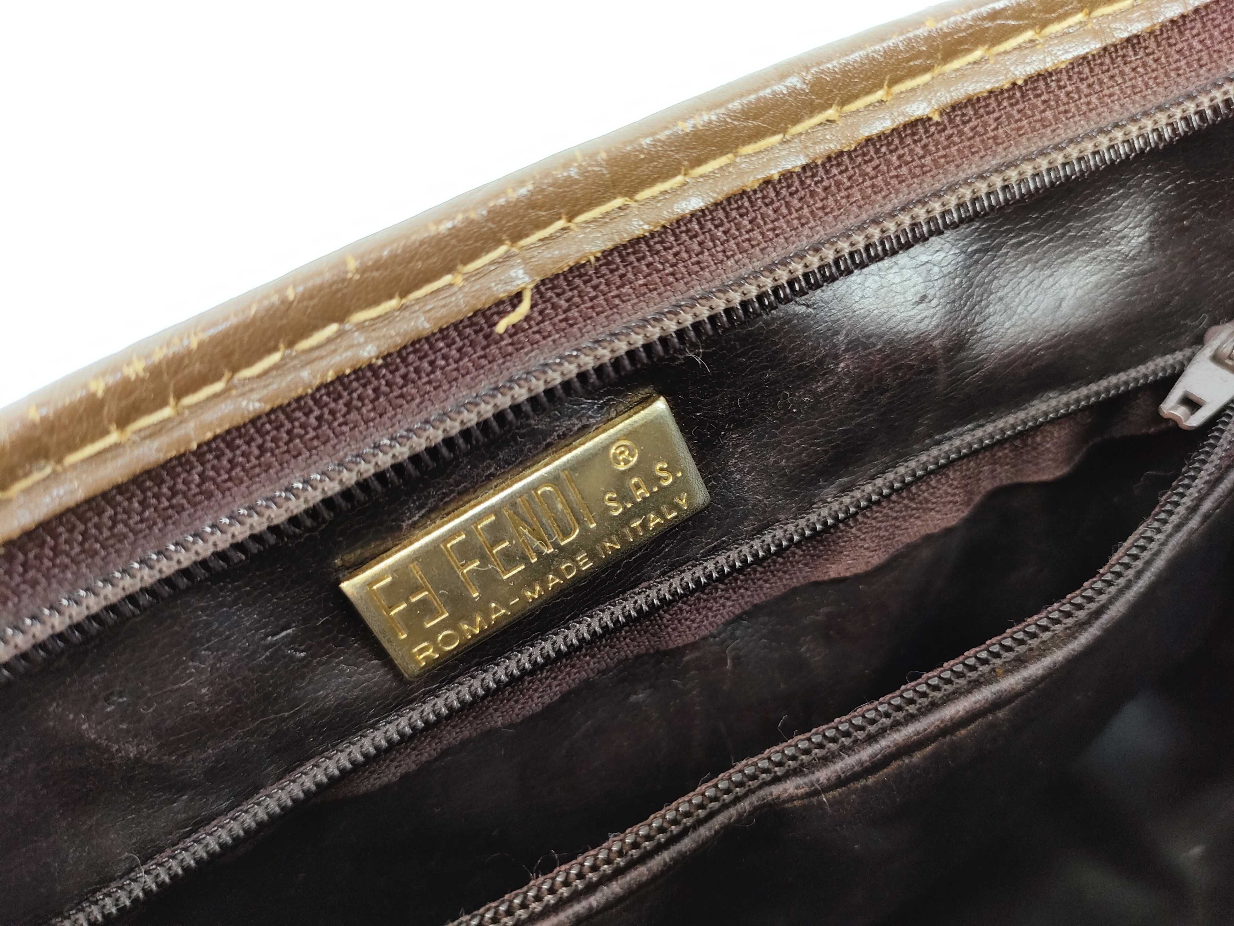 Zucca pattern / Handbag / Enamel handbag — view 14