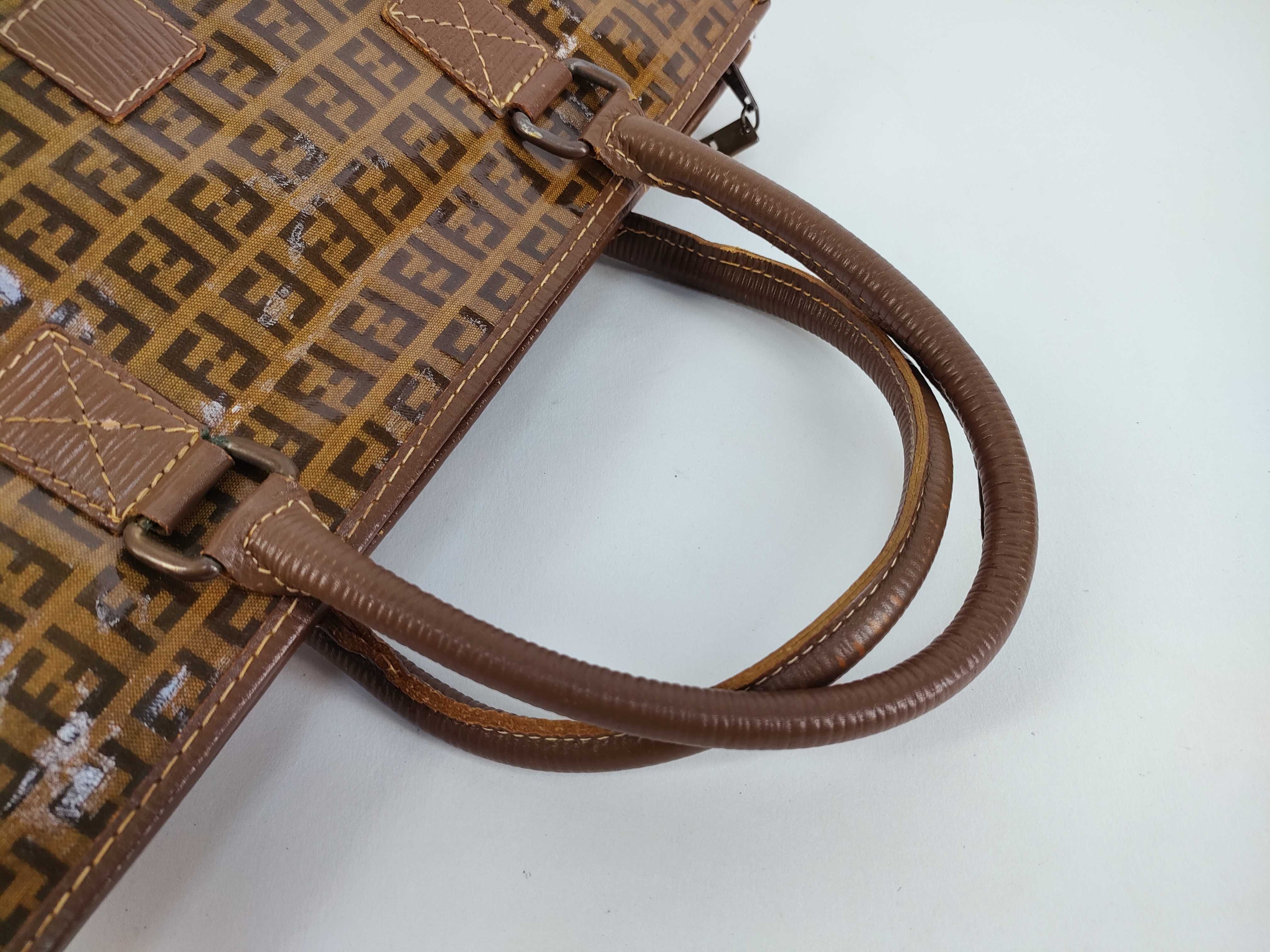 Zucca pattern / Handbag / Enamel handbag — view 3