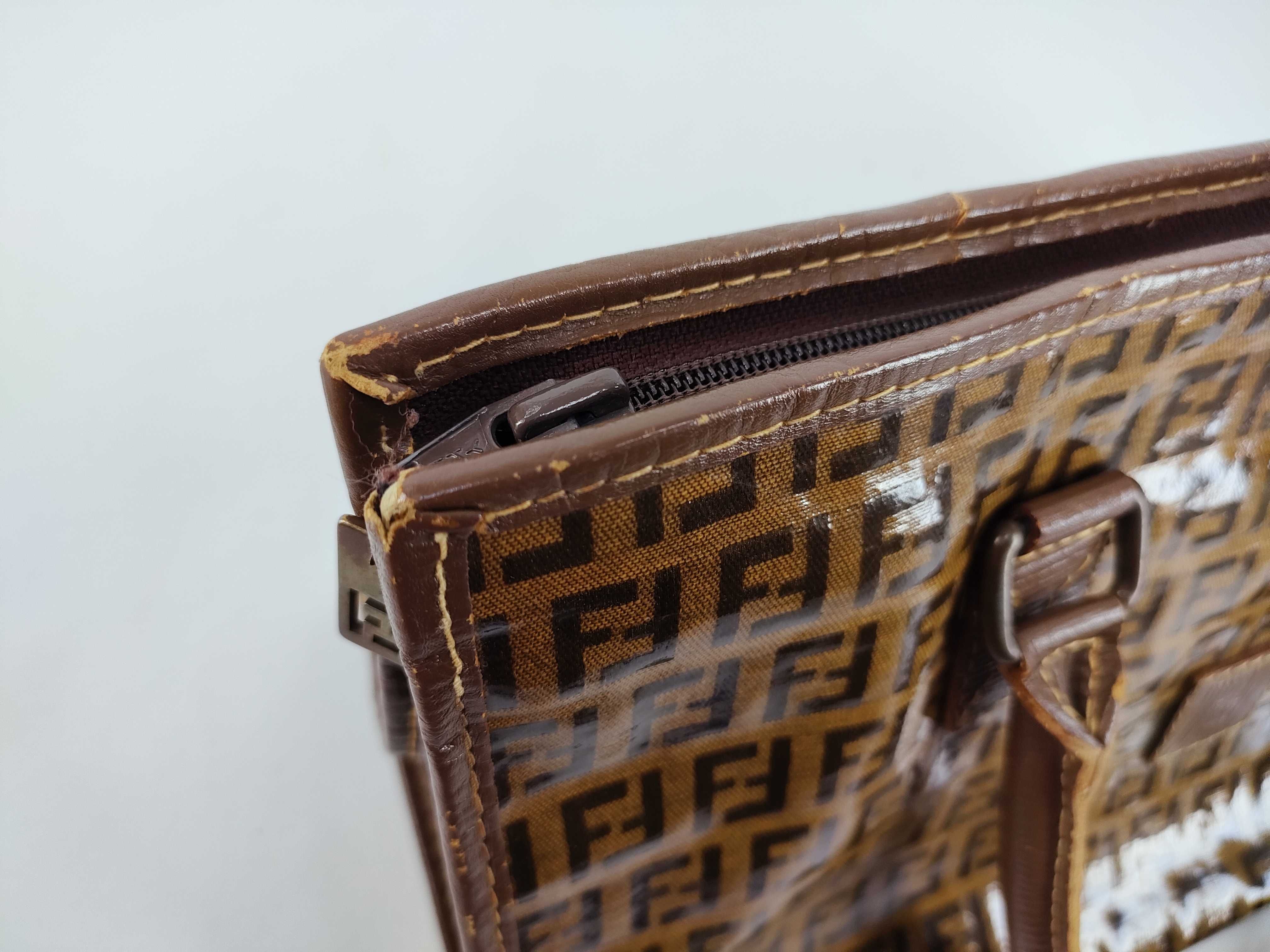 Zucca pattern / Handbag / Enamel handbag — view 8