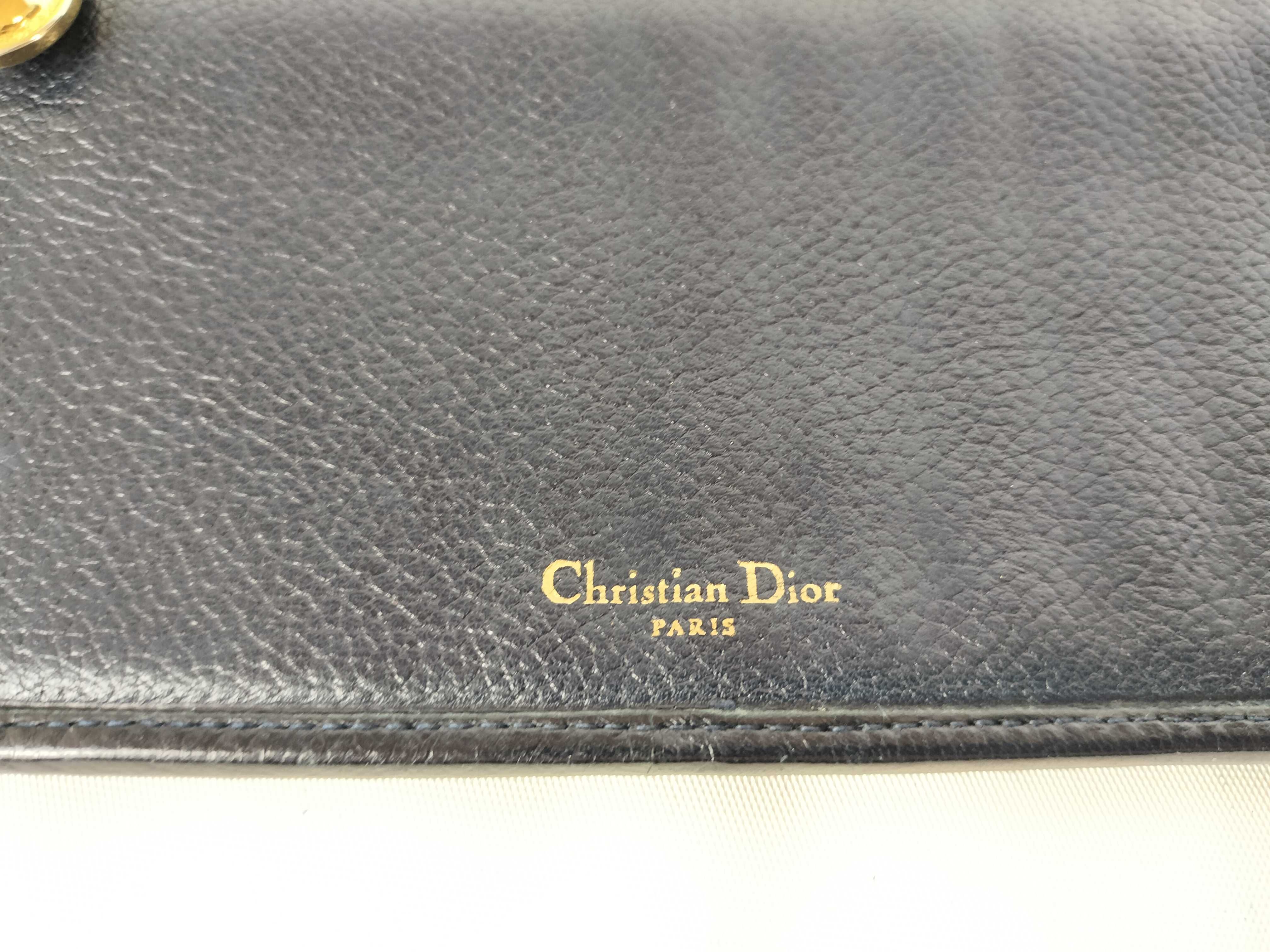 Cannage Long Wallet Leather Wallet — view 4