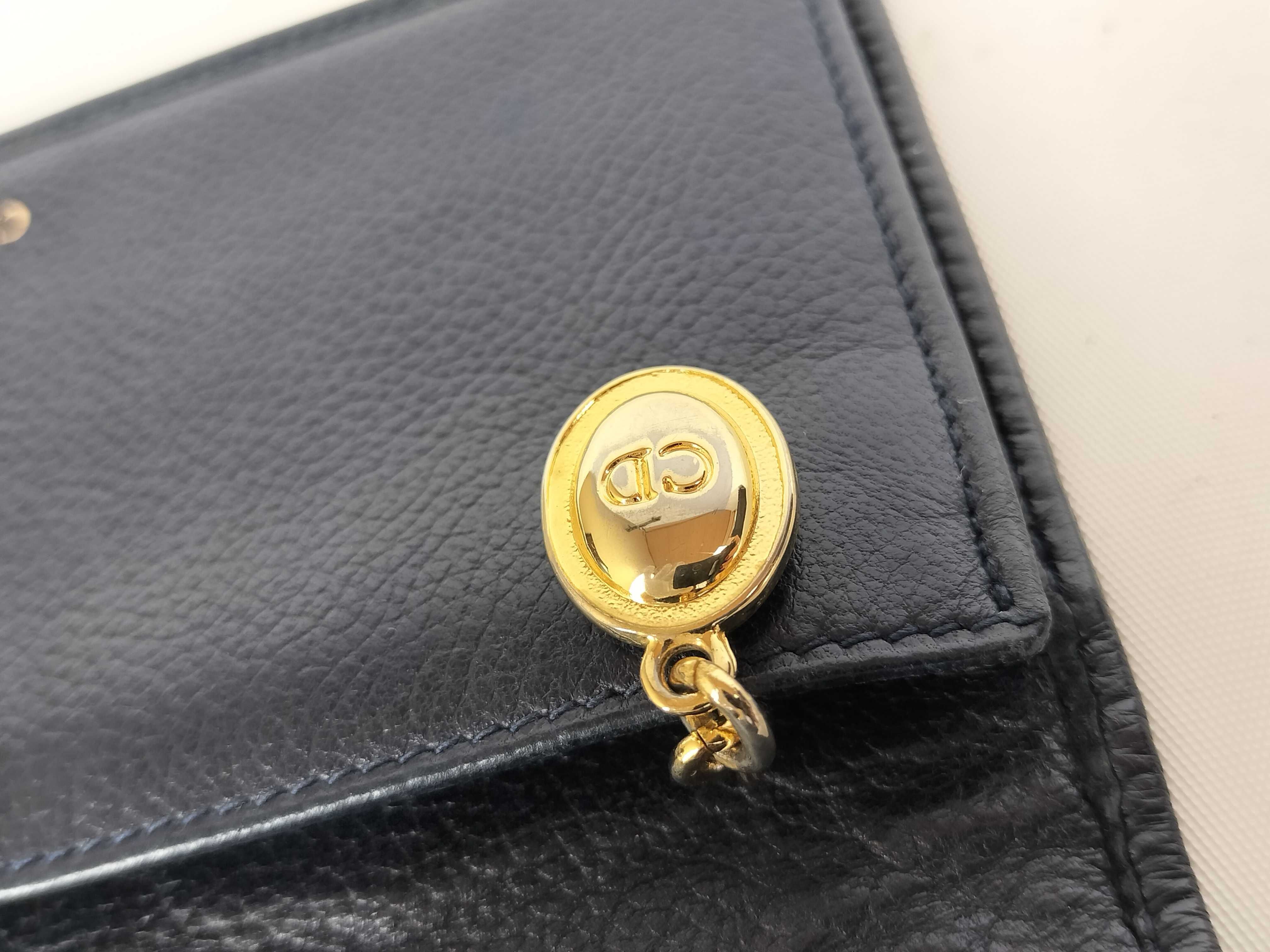 Cannage Long Wallet Leather Wallet — view 6