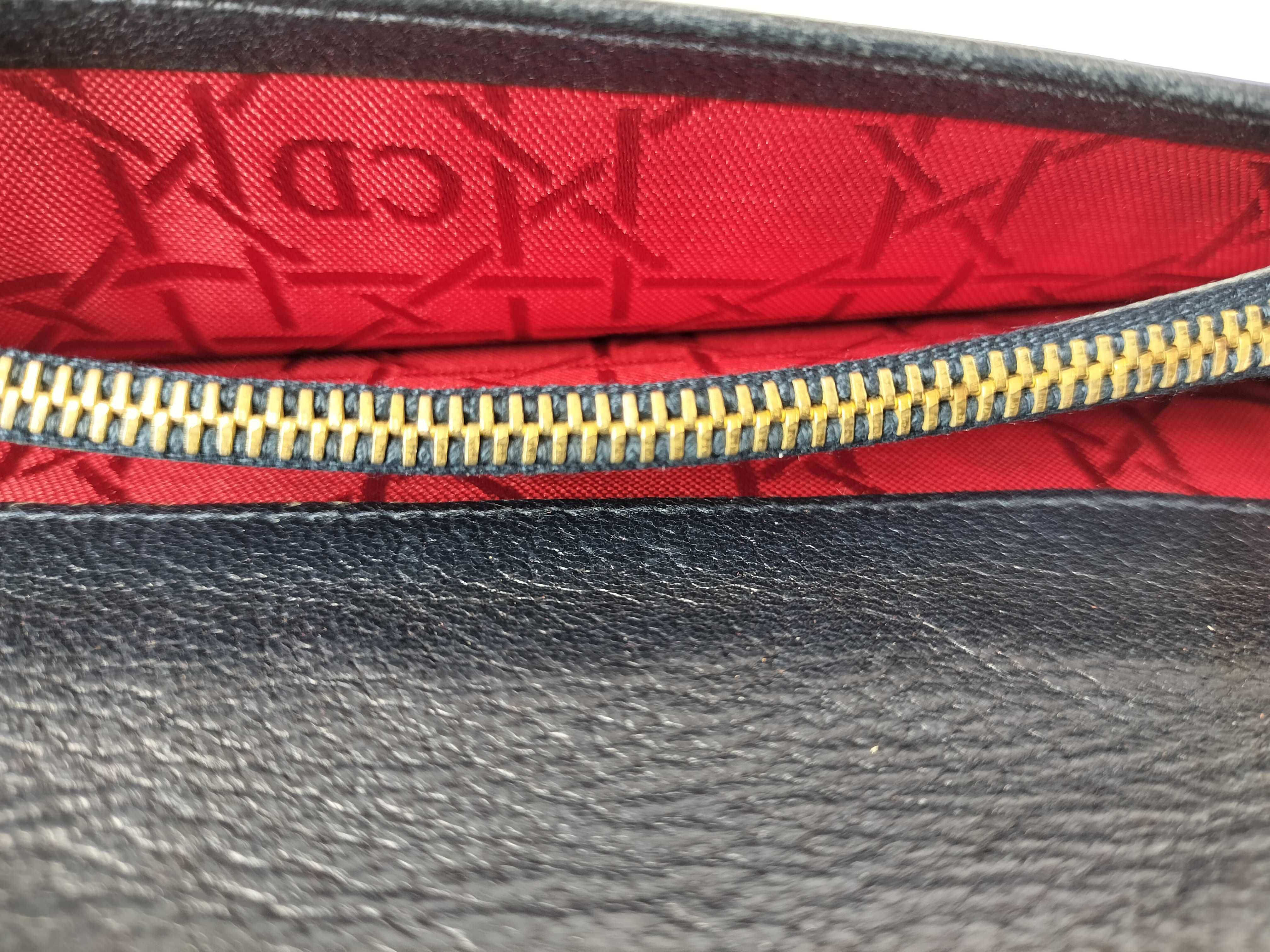 Cannage Long Wallet Leather Wallet — view 7