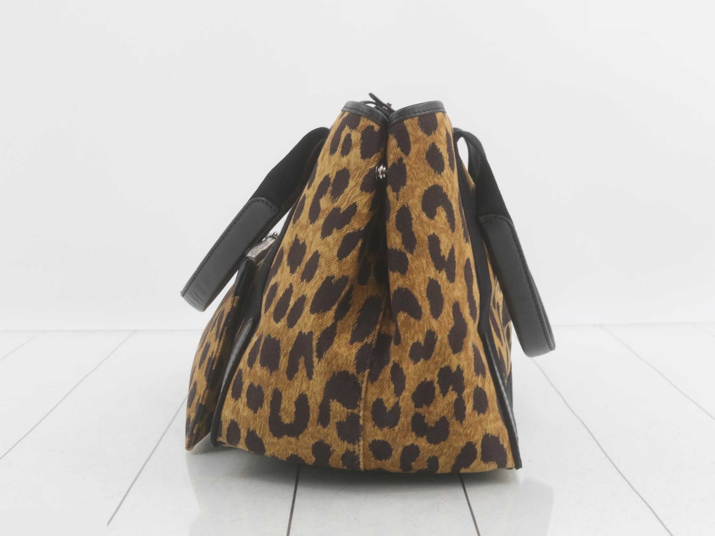 Leopard Cabas Tote Bag — view 3