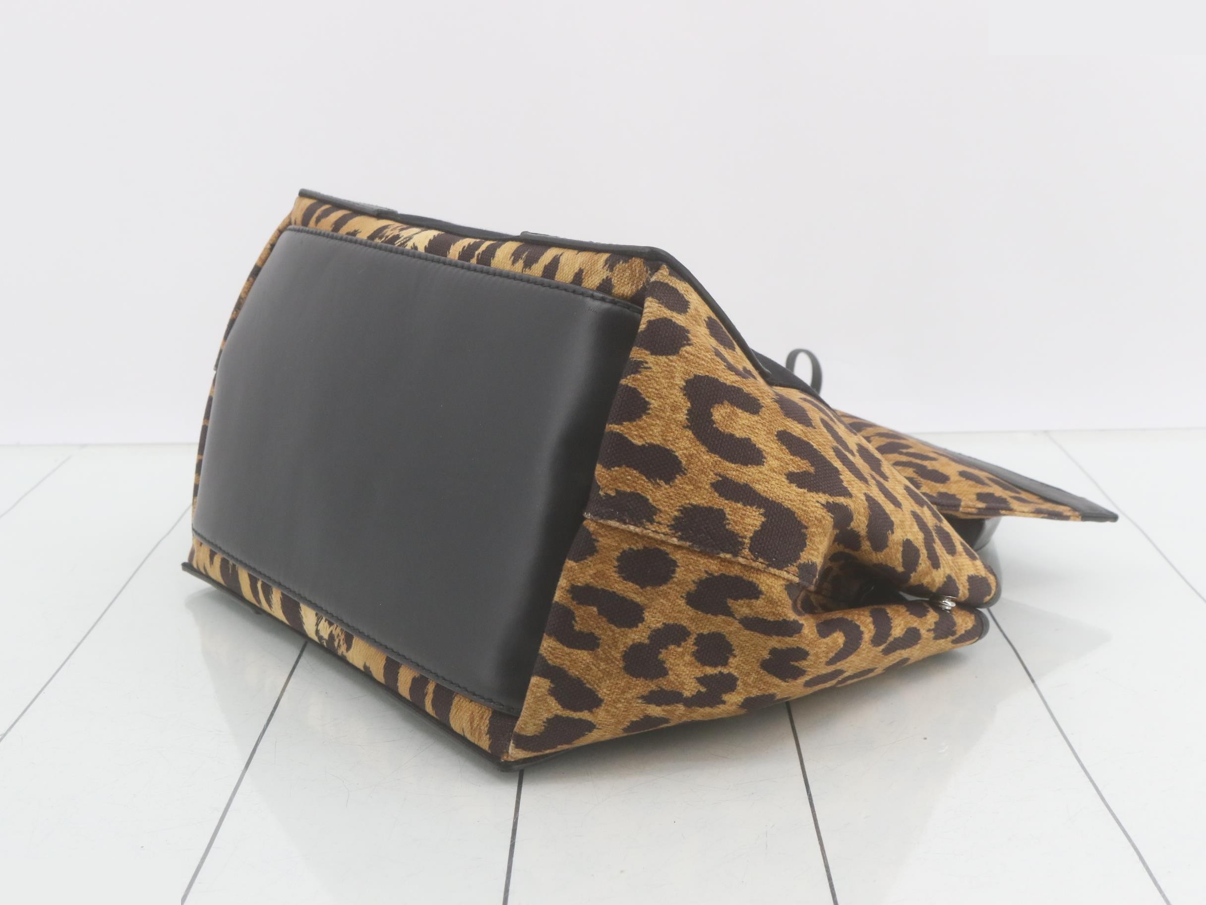 Leopard Cabas Tote Bag — view 6