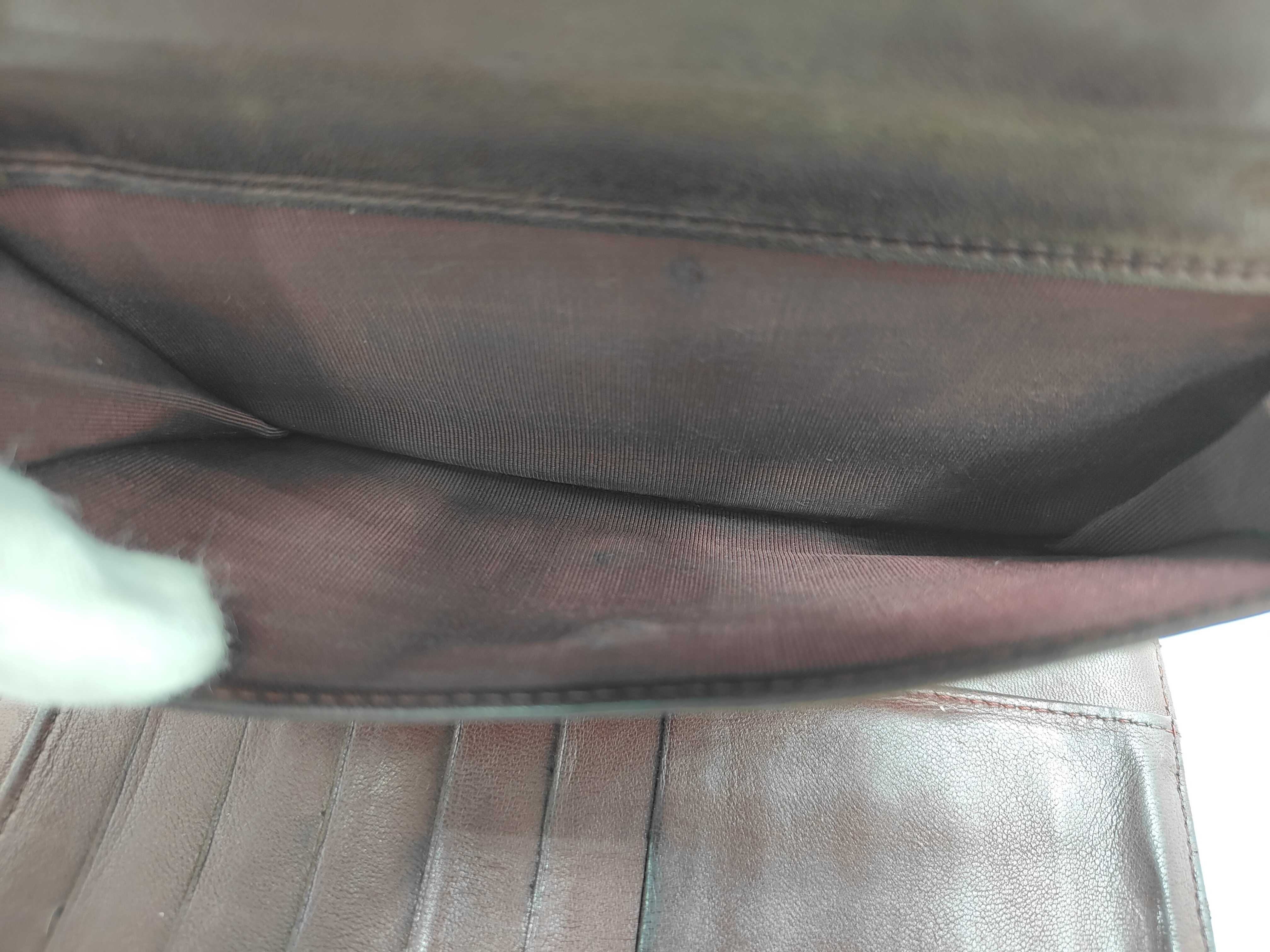 Coco Mark Matelassé Lambskin Tri-fold Wallet (with original seal) — view 12