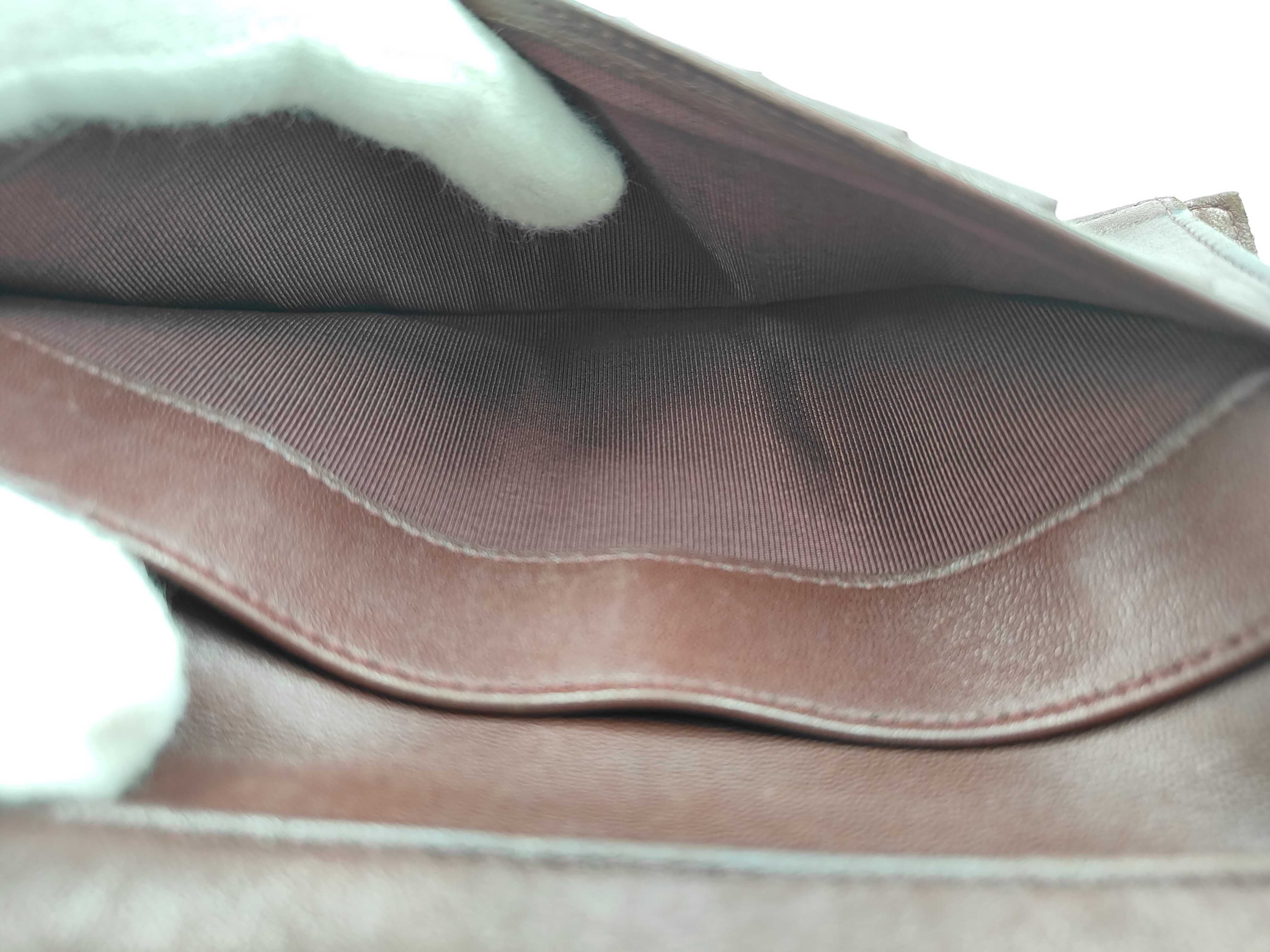 Coco Mark Matelassé Lambskin Tri-fold Wallet (with original seal) — view 13