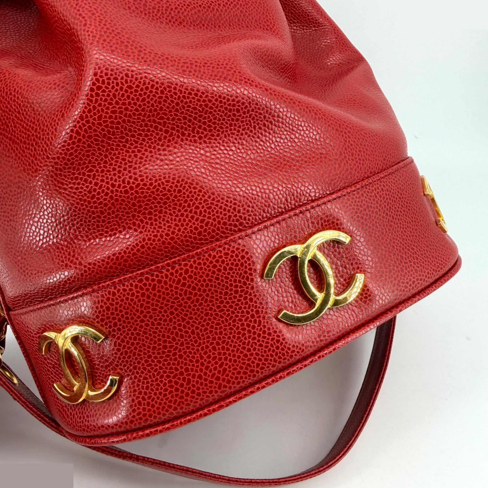 Triple CC Drawstring Bucket Bag — view 11