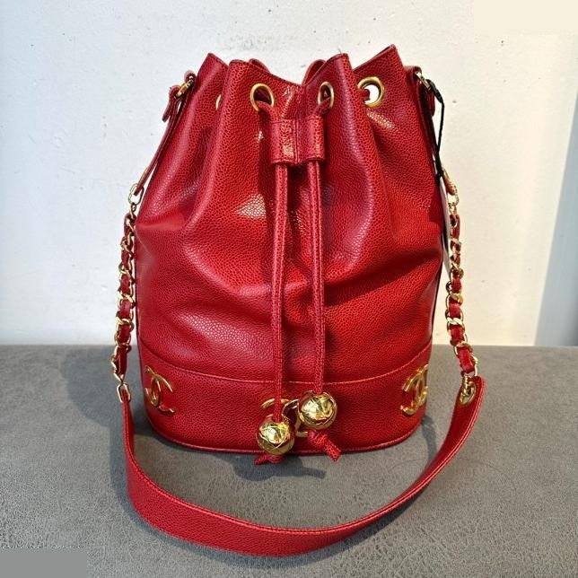 Triple CC Drawstring Bucket Bag — view 5