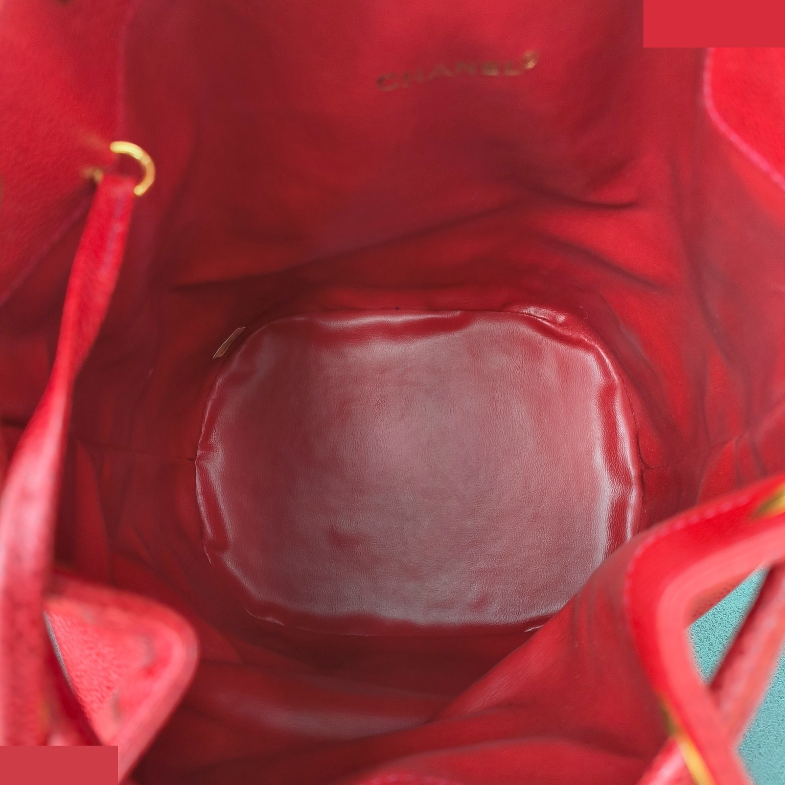 Triple CC Drawstring Bucket Bag — view 8