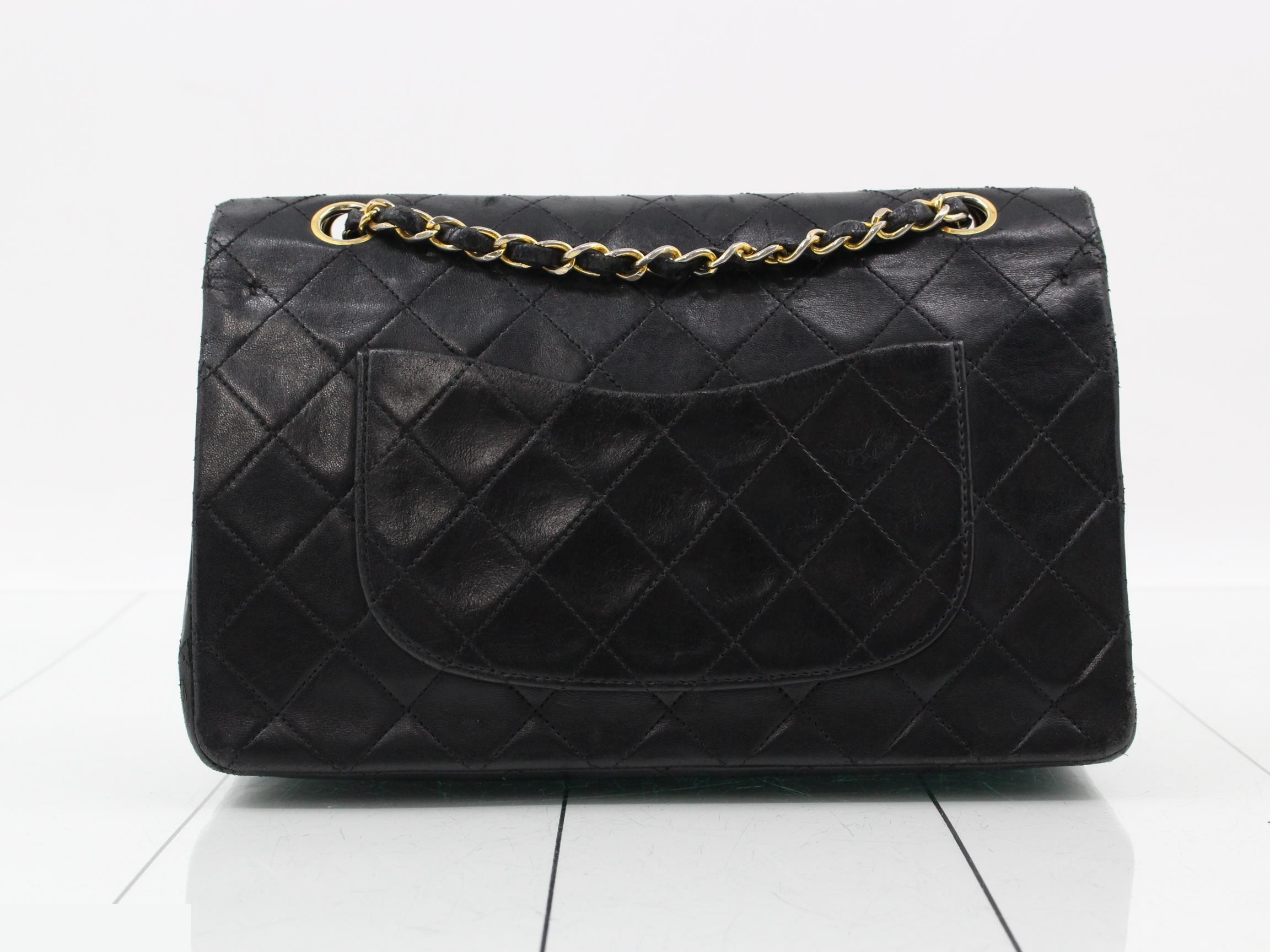 Matelassé Lambskin Chain Shoulder Bag — view 2