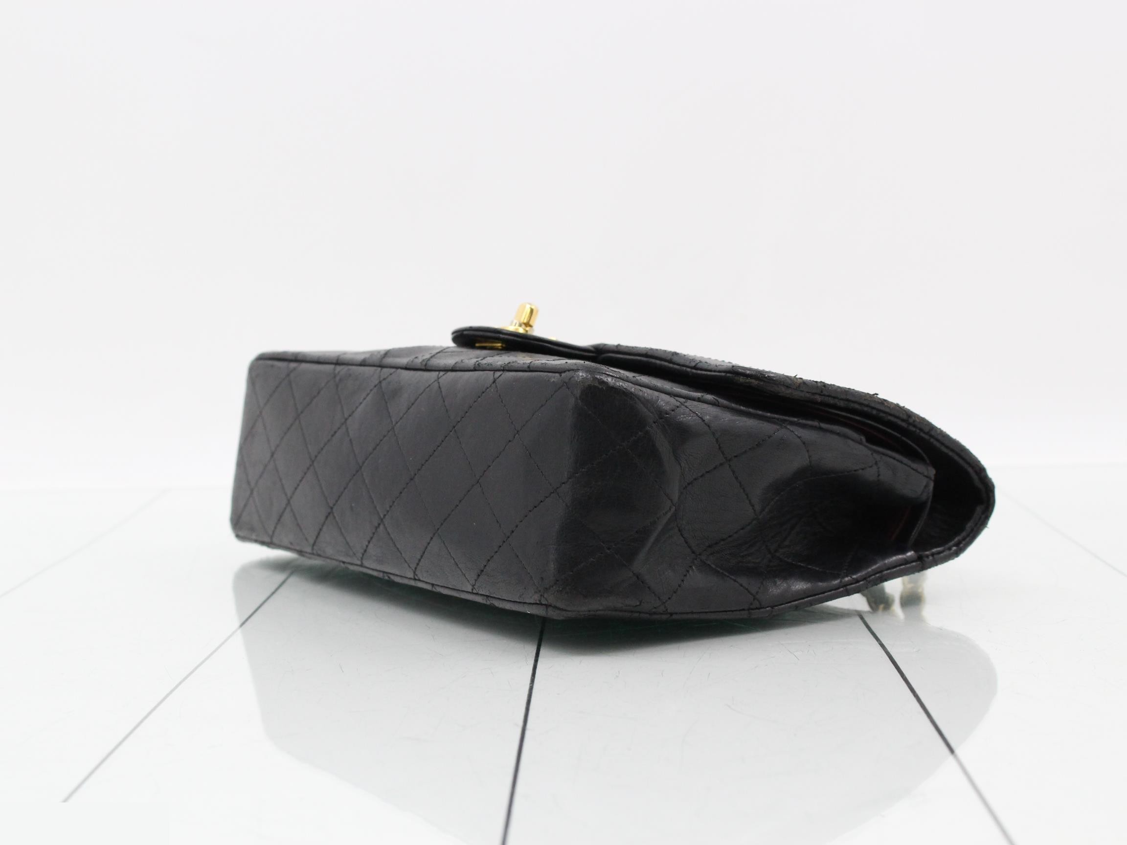 Matelassé Lambskin Chain Shoulder Bag — view 6