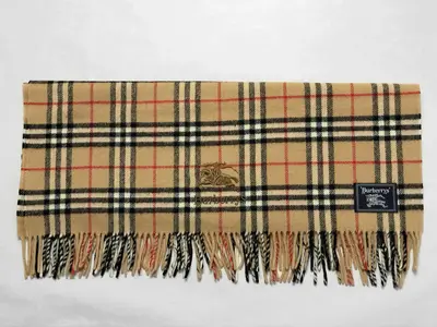 Nova Check Lap Blanket Shawl Beige Other Accessories