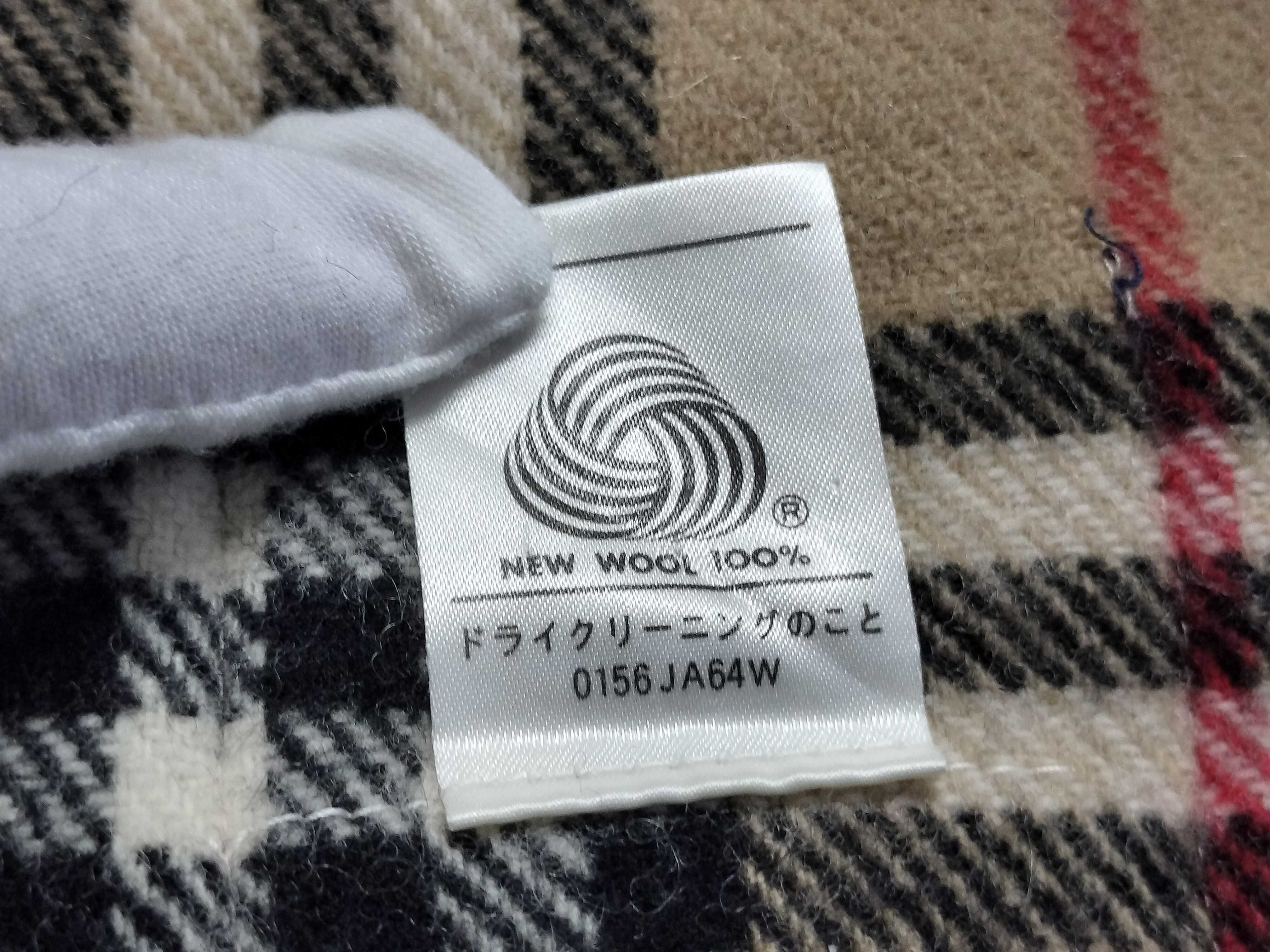 Nova Check Lap Blanket Shawl Beige Other Accessories — view 6