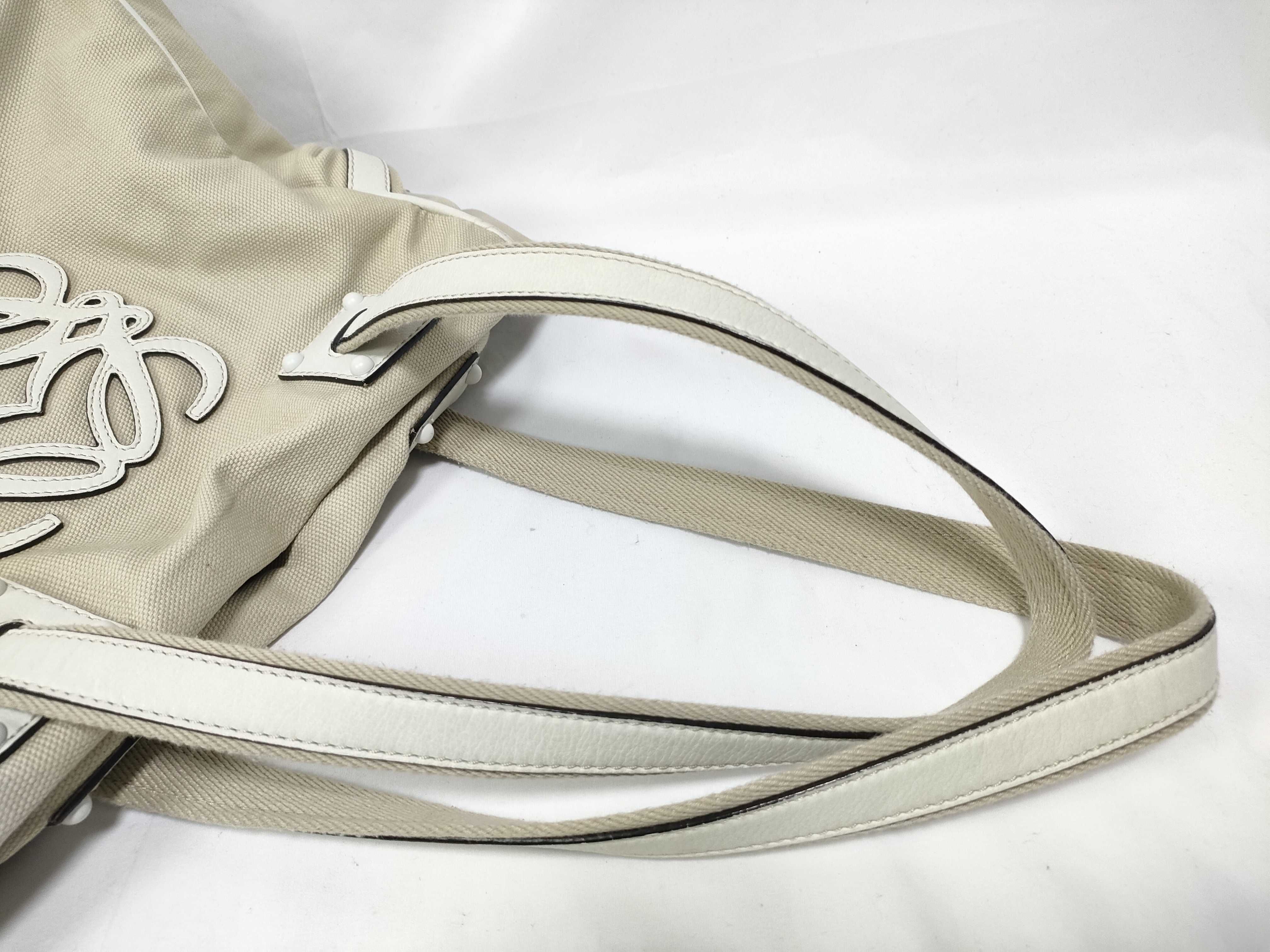Anagram Canvas Tote 2WAY Borso Tote Bag — view 9