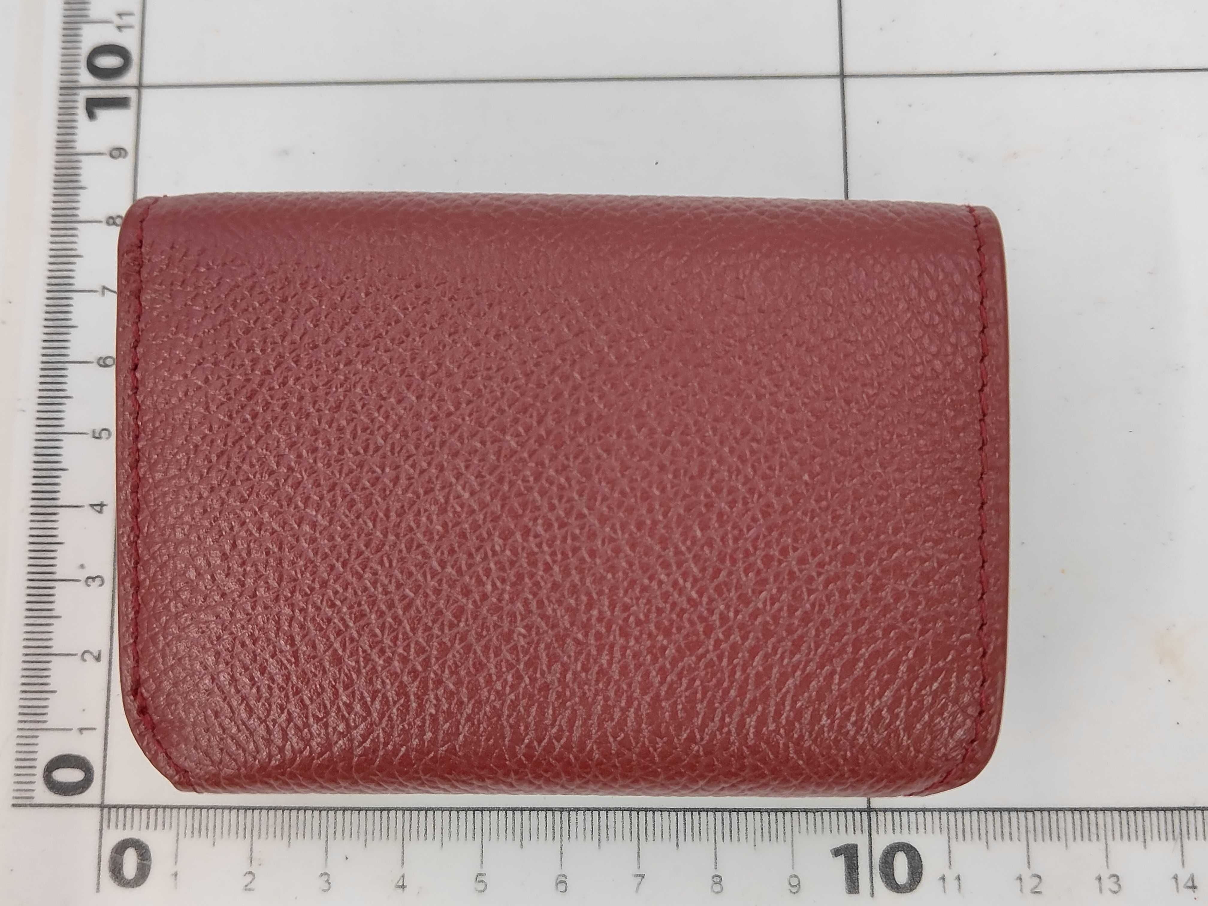 CASH MINI Tri-fold Wallet, Red — view 2