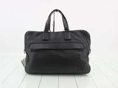 GG Supreme Canvas Briefcase