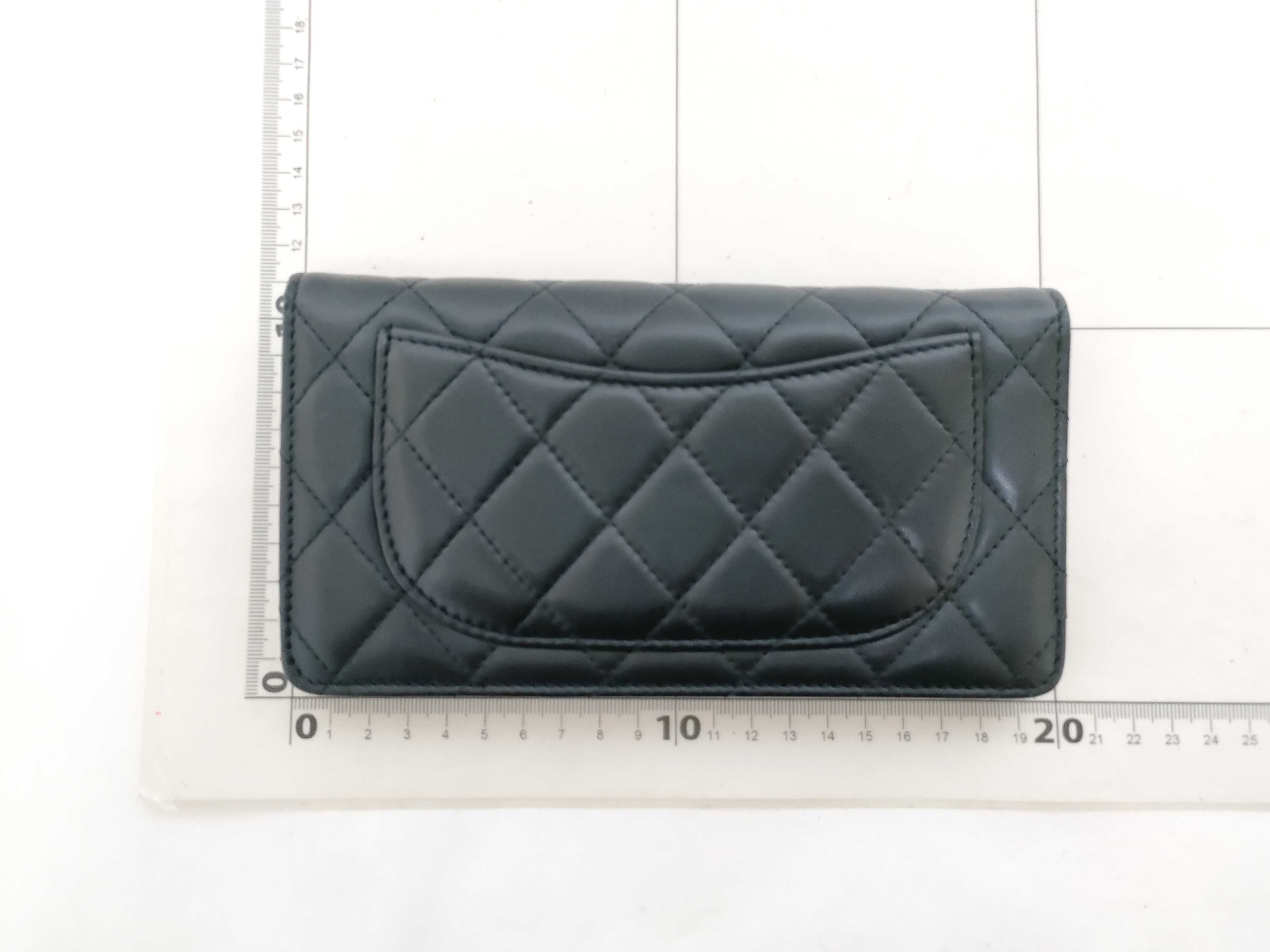 Lambskin Matelassé Long Wallet — view 2