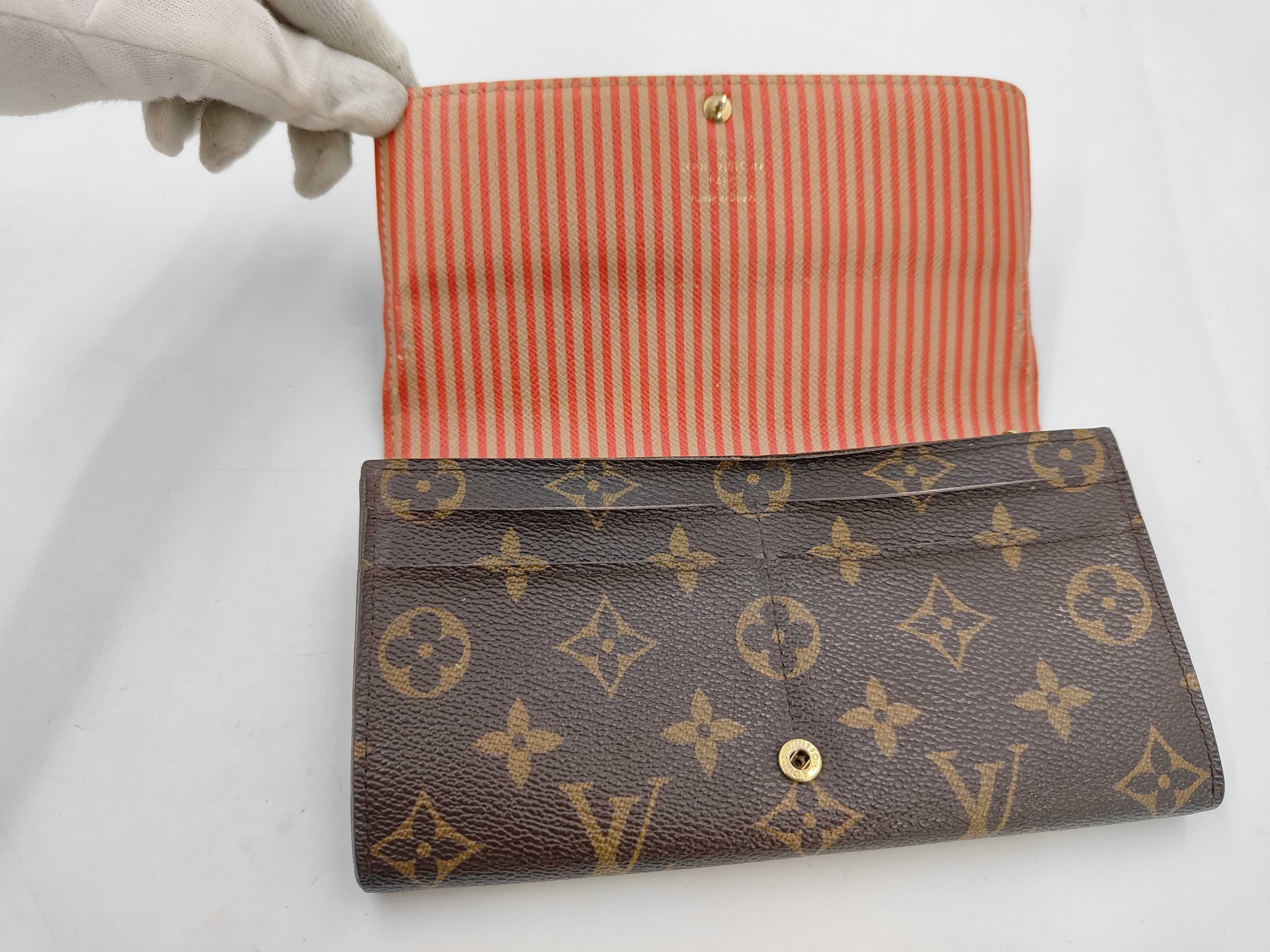 Monogram Portefeuille Sarah Trunk Lock CA2143 Wallet — view 4