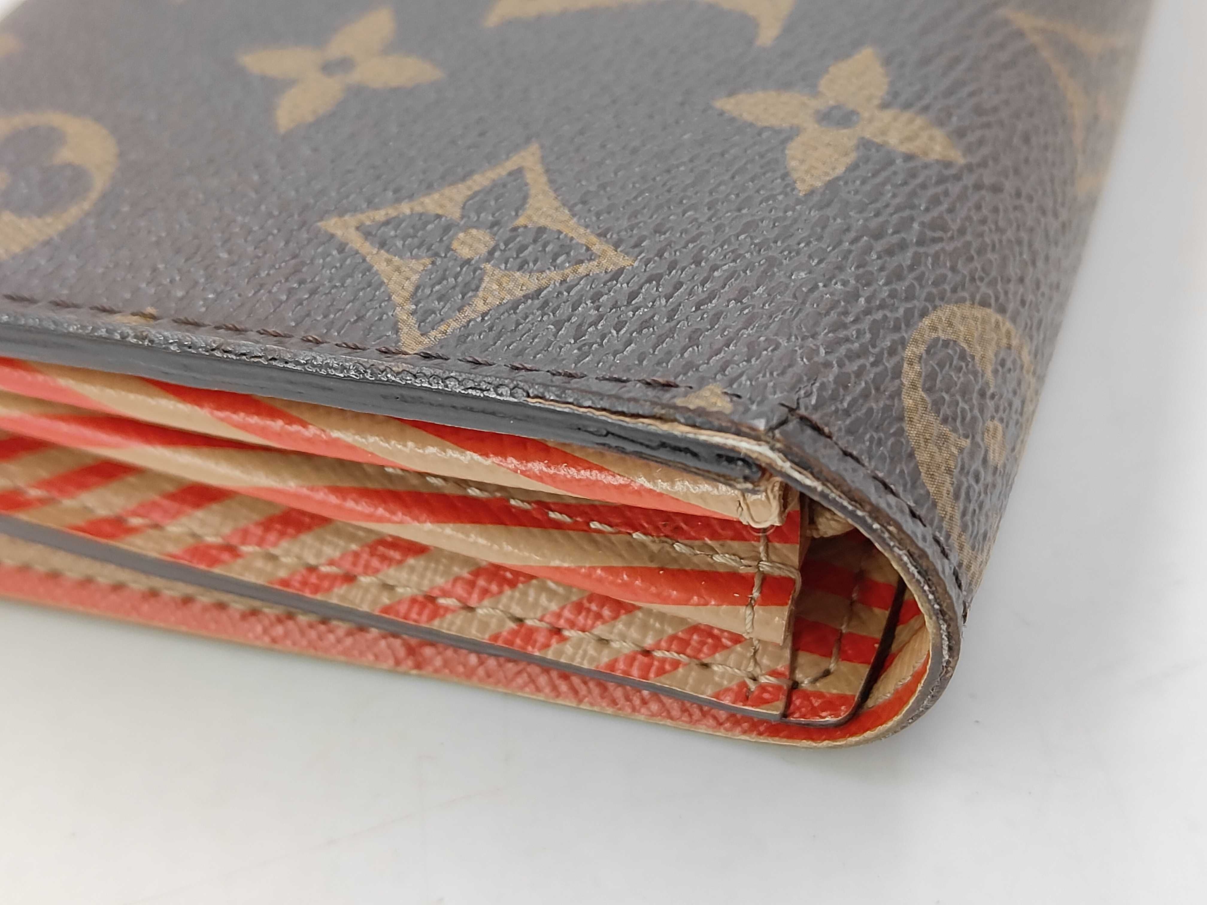 Monogram Portefeuille Sarah Trunk Lock CA2143 Wallet — view 9
