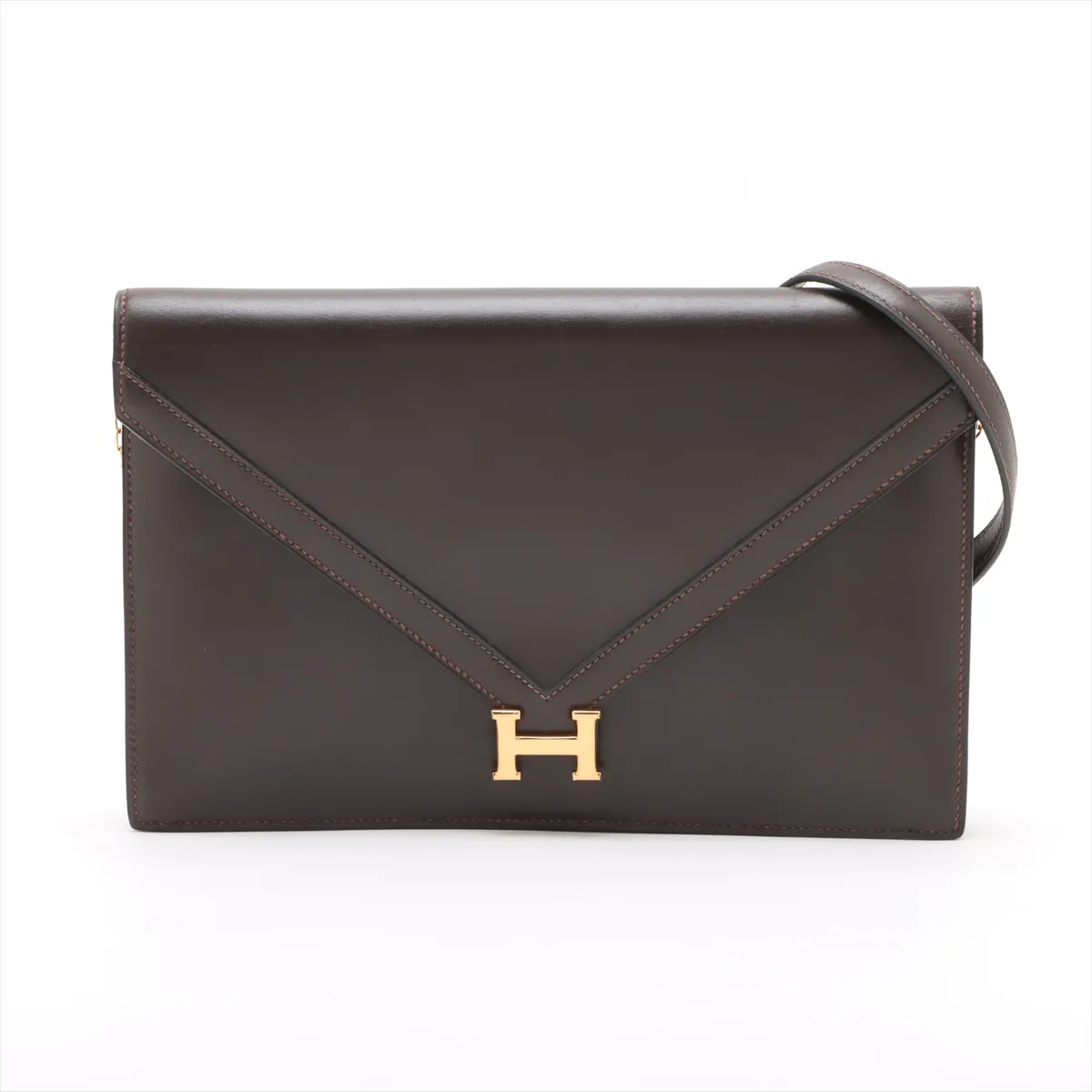 Liddy Box Calf Brown Gold Hardware I:1979