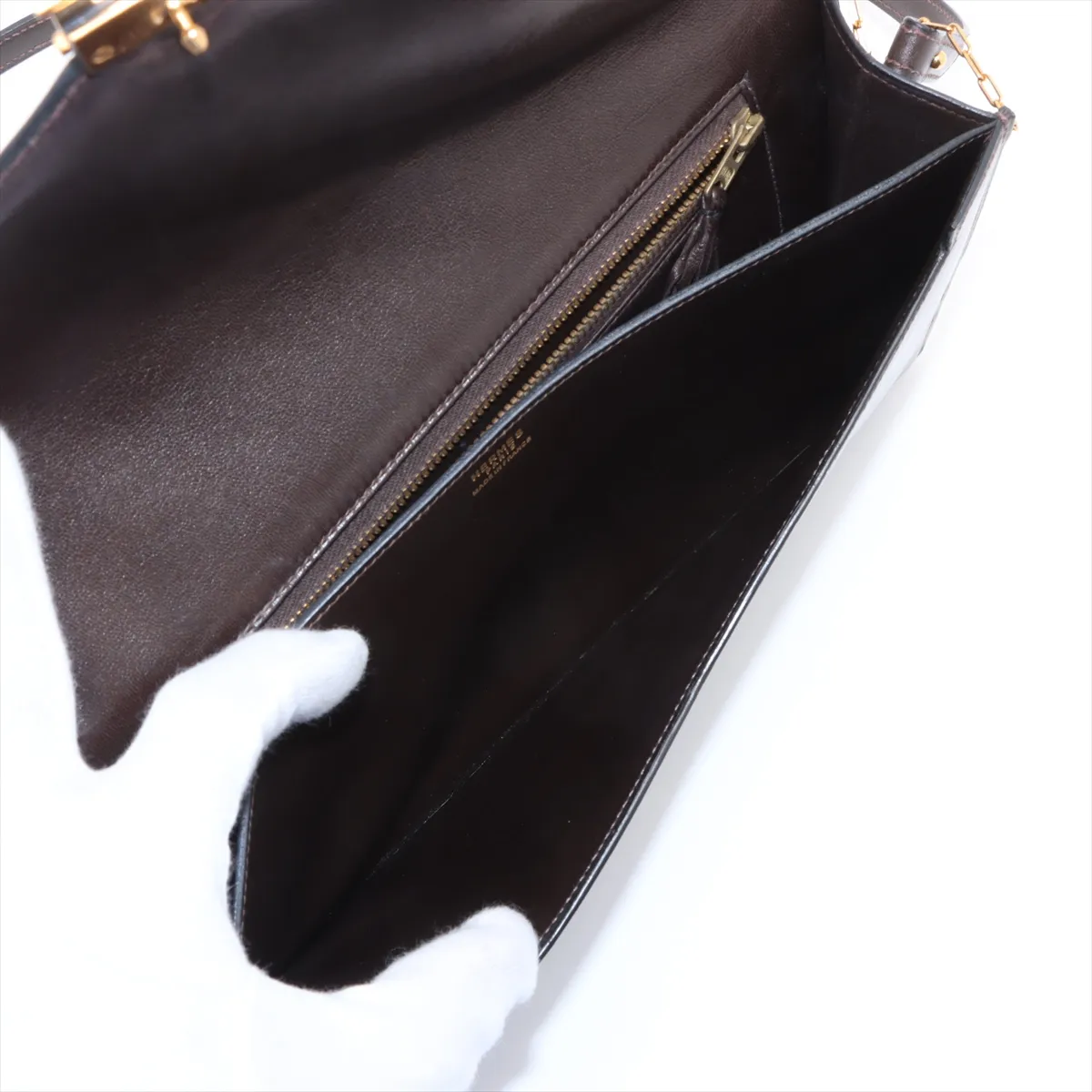 Liddy Box Calf Brown Gold Hardware I:1979 — view 8