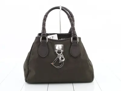 Trotter (Bag) Mini Tote Bag, Khaki, Charm