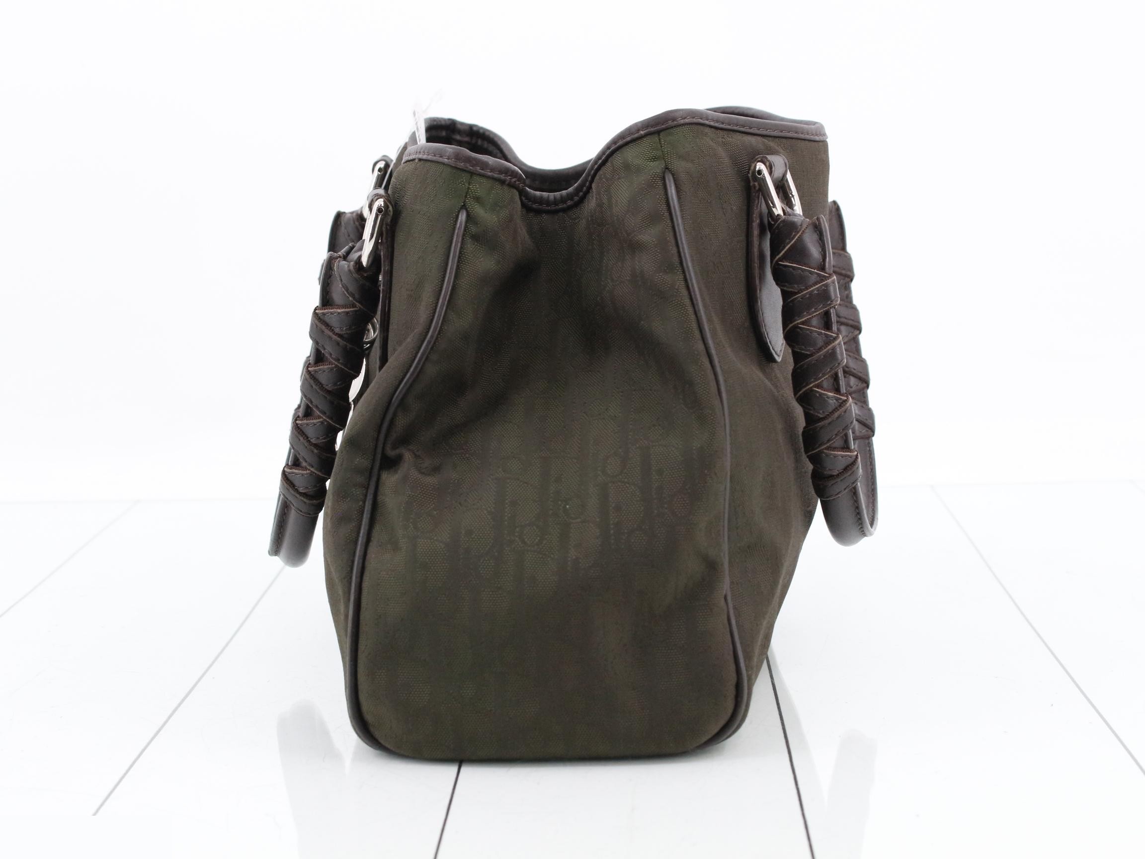 Trotter (Bag) Mini Tote Bag, Khaki, Charm — view 3