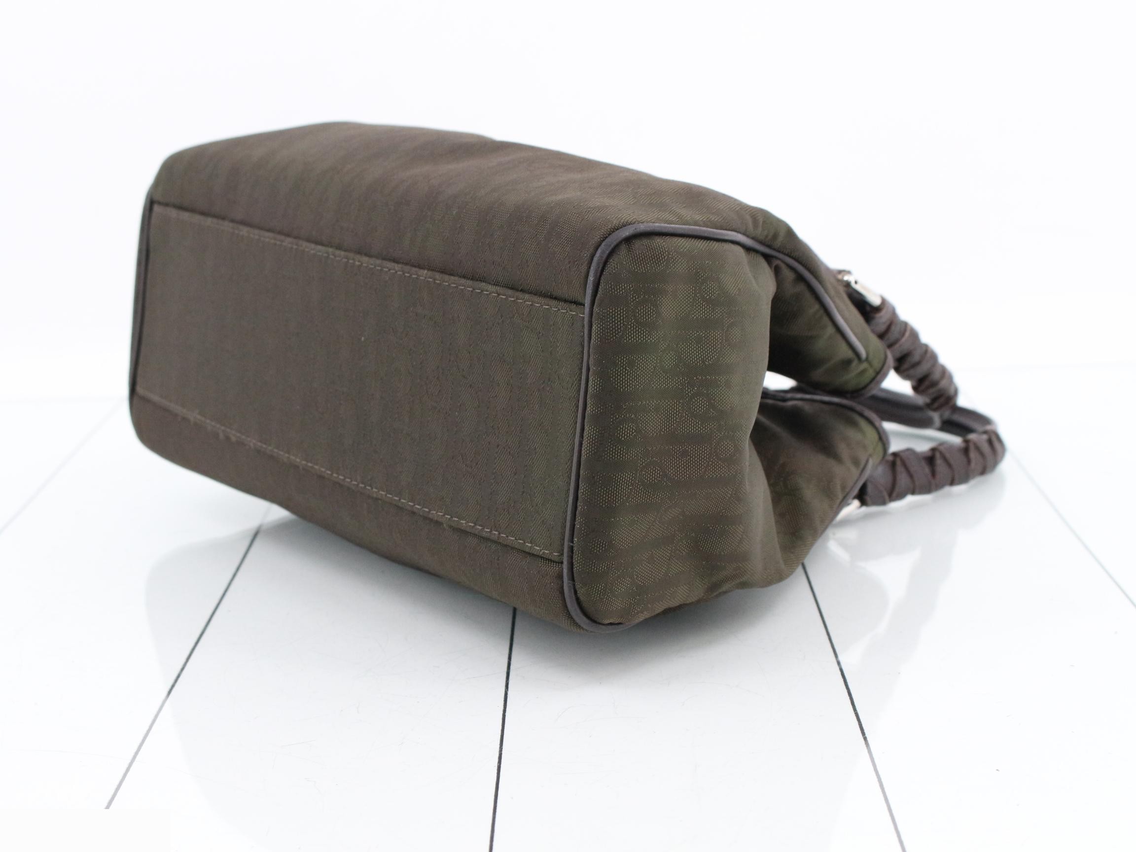 Trotter (Bag) Mini Tote Bag, Khaki, Charm — view 6